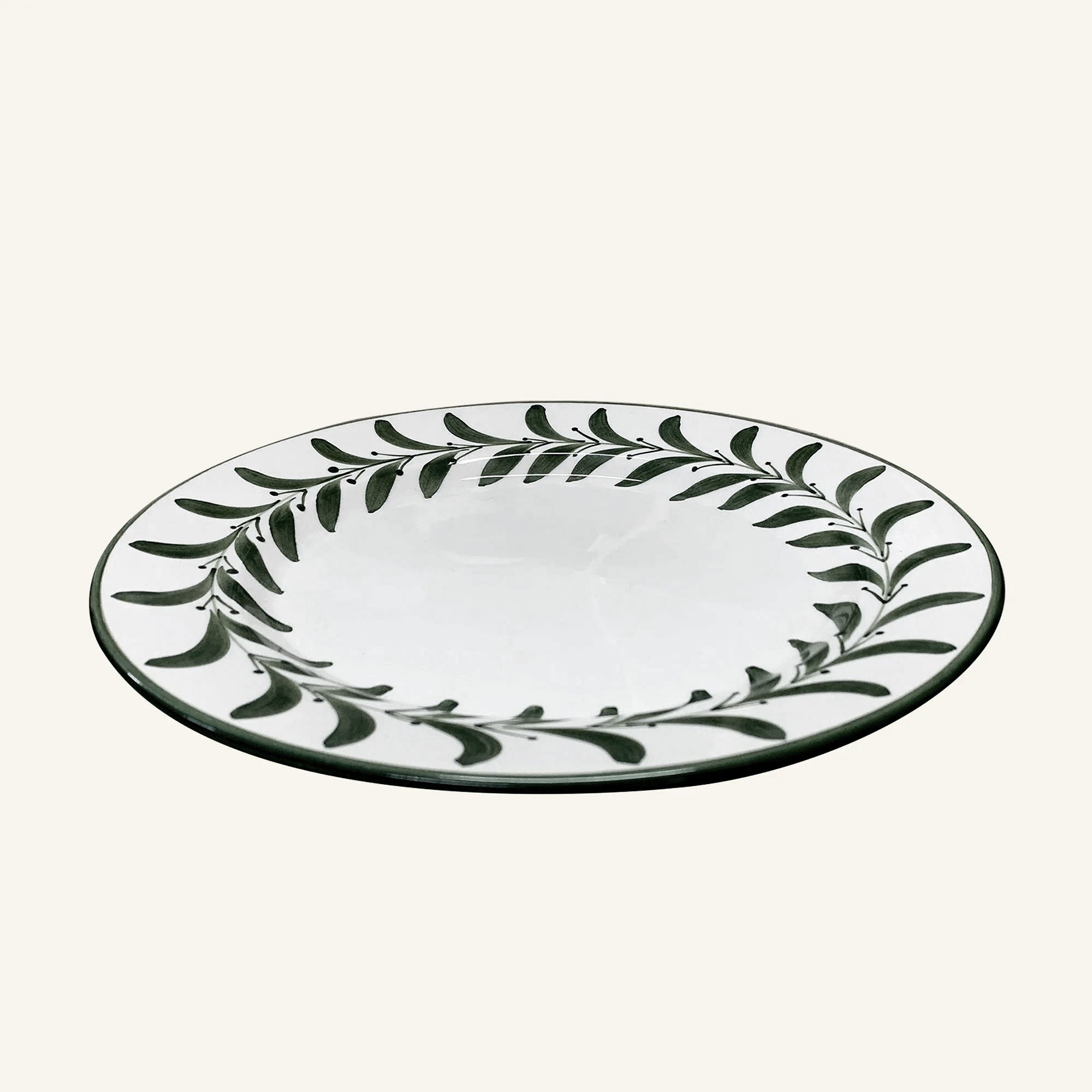 Dinner Plate - Helecho - Jet Black