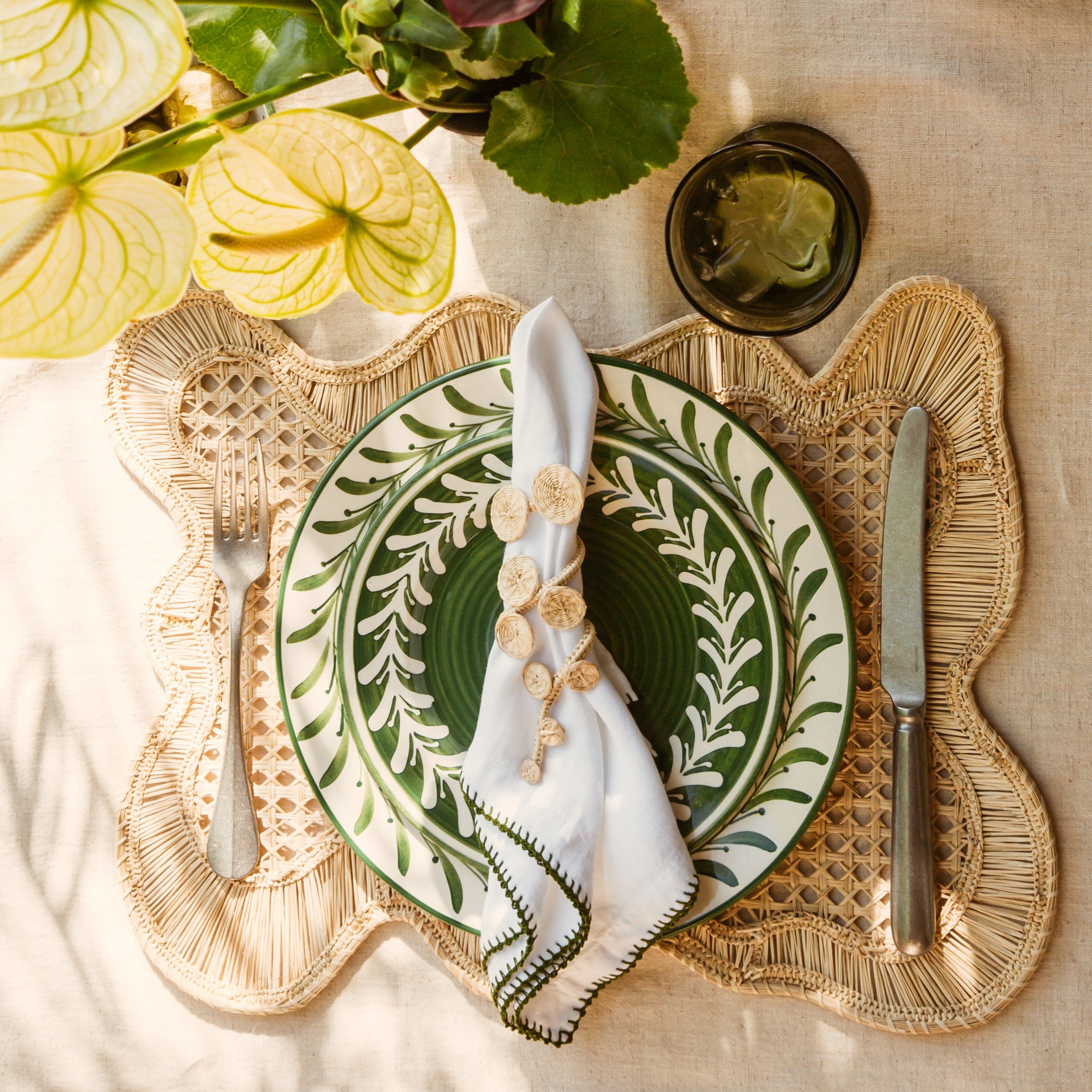Side Plate - Dark Helecho - Fern Green TABLEWARE, SERVEWARE & COOKWARE