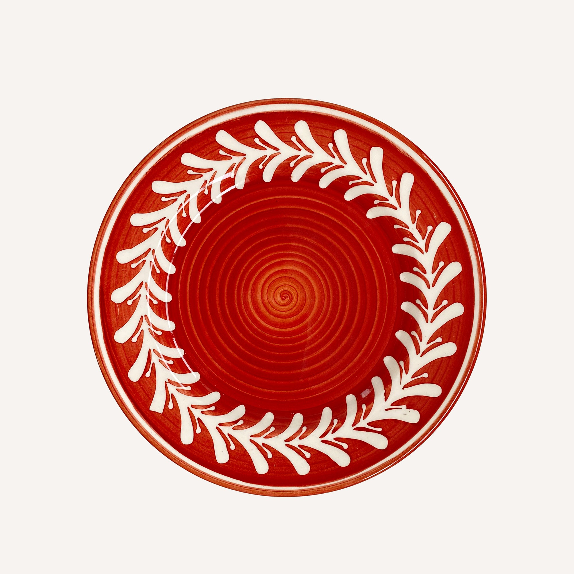 Side Plate - Dark Helecho - Rust Red TABLEWARE, SERVEWARE & COOKWARE