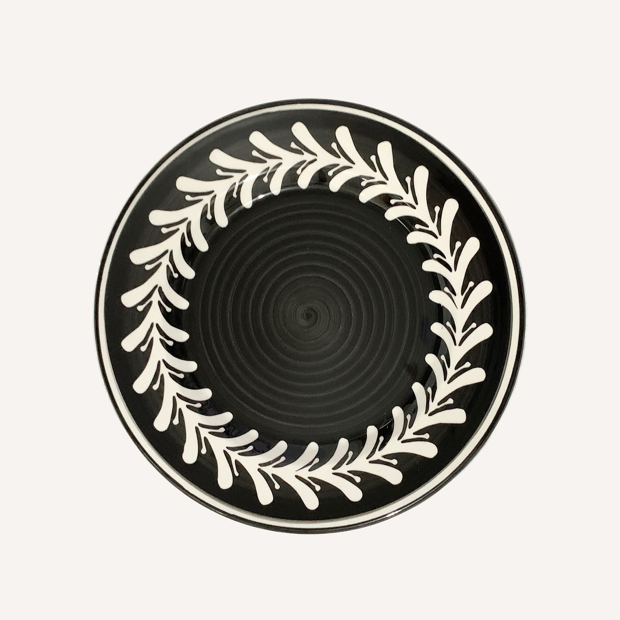 Dark Helecho Side Plate (Set of 4) Wholesale Handcrafted Tableware