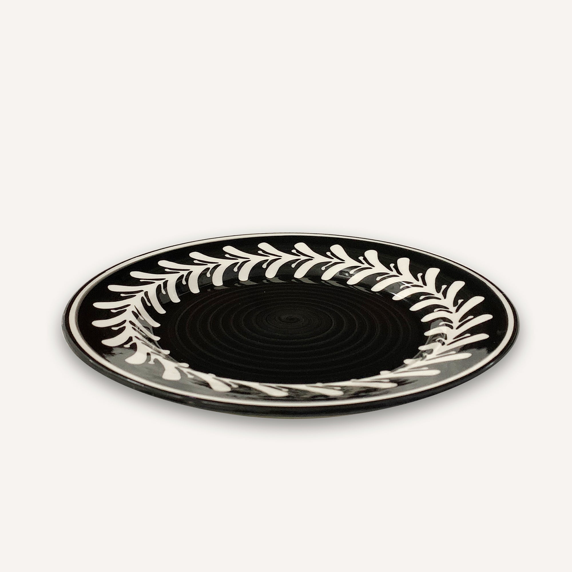 Dark Helecho Side Plate (Set of 4) Wholesale Handcrafted Tableware