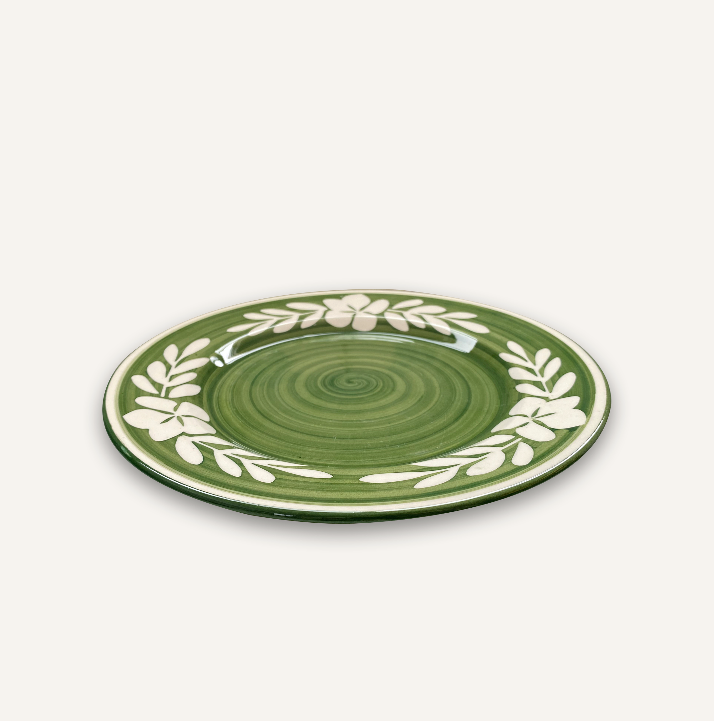 Side Plate - Flor - Fern Green TABLEWARE, SERVEWARE & COOKWARE