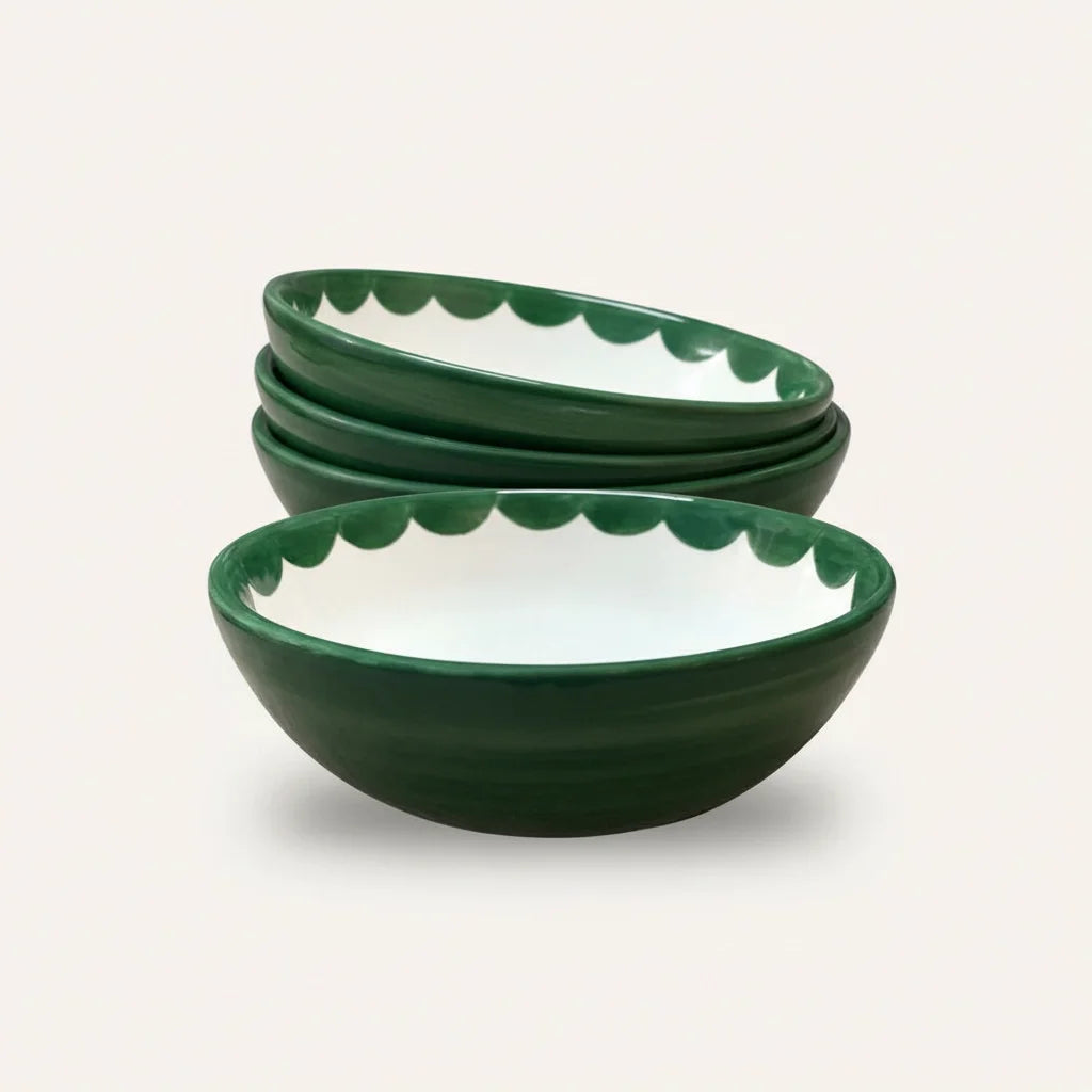 Tapas Bowl - Cascos - Fern Green (Set of 4)
