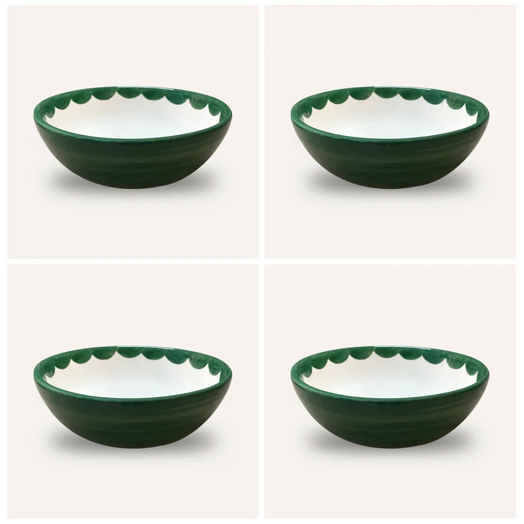 Tapas Bowl - Cascos - Fern Green (Set of 4)