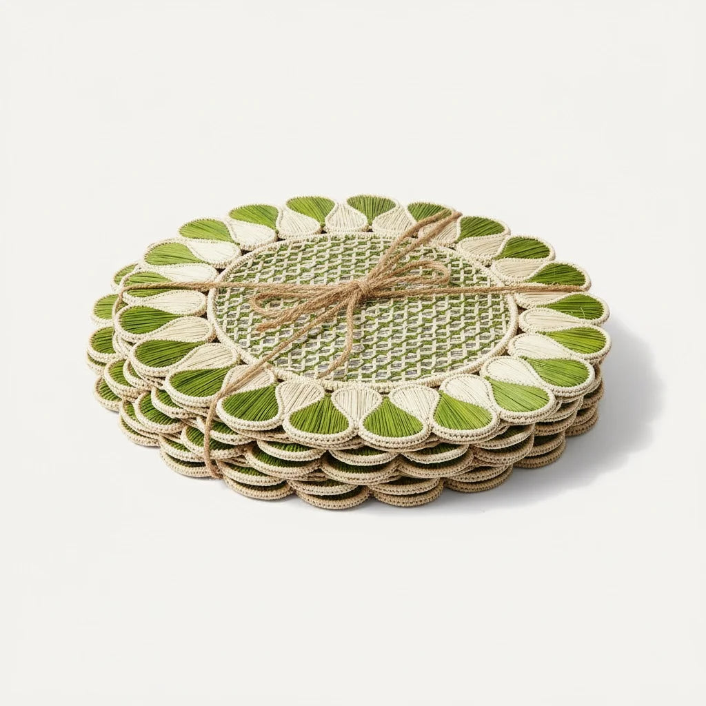 Lupita Placemat - Green (Set of 4)