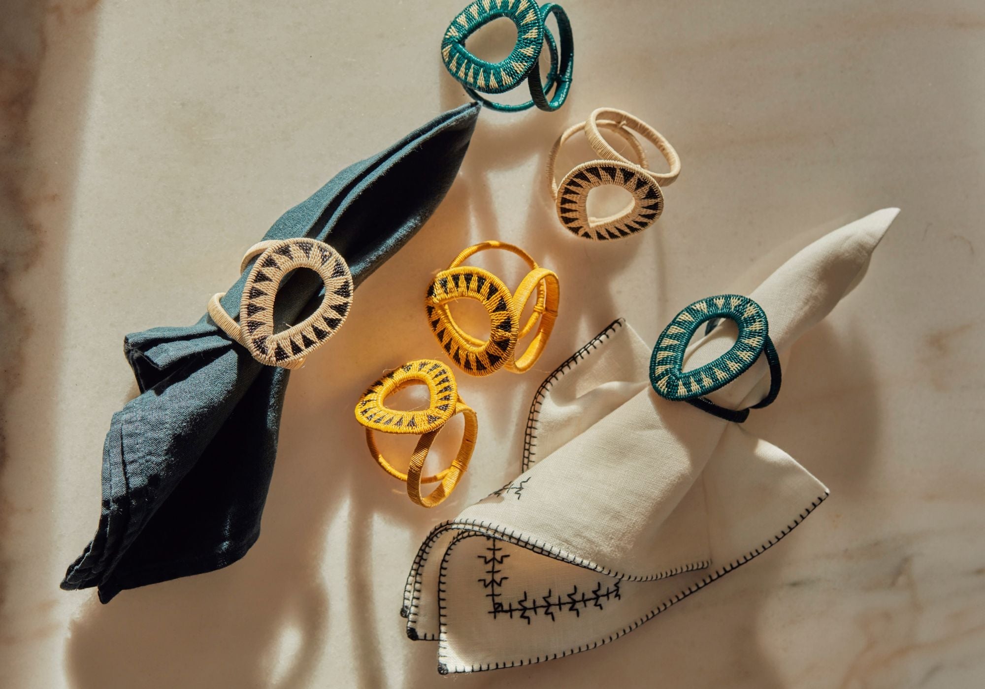 Napkin Rings & Coasters