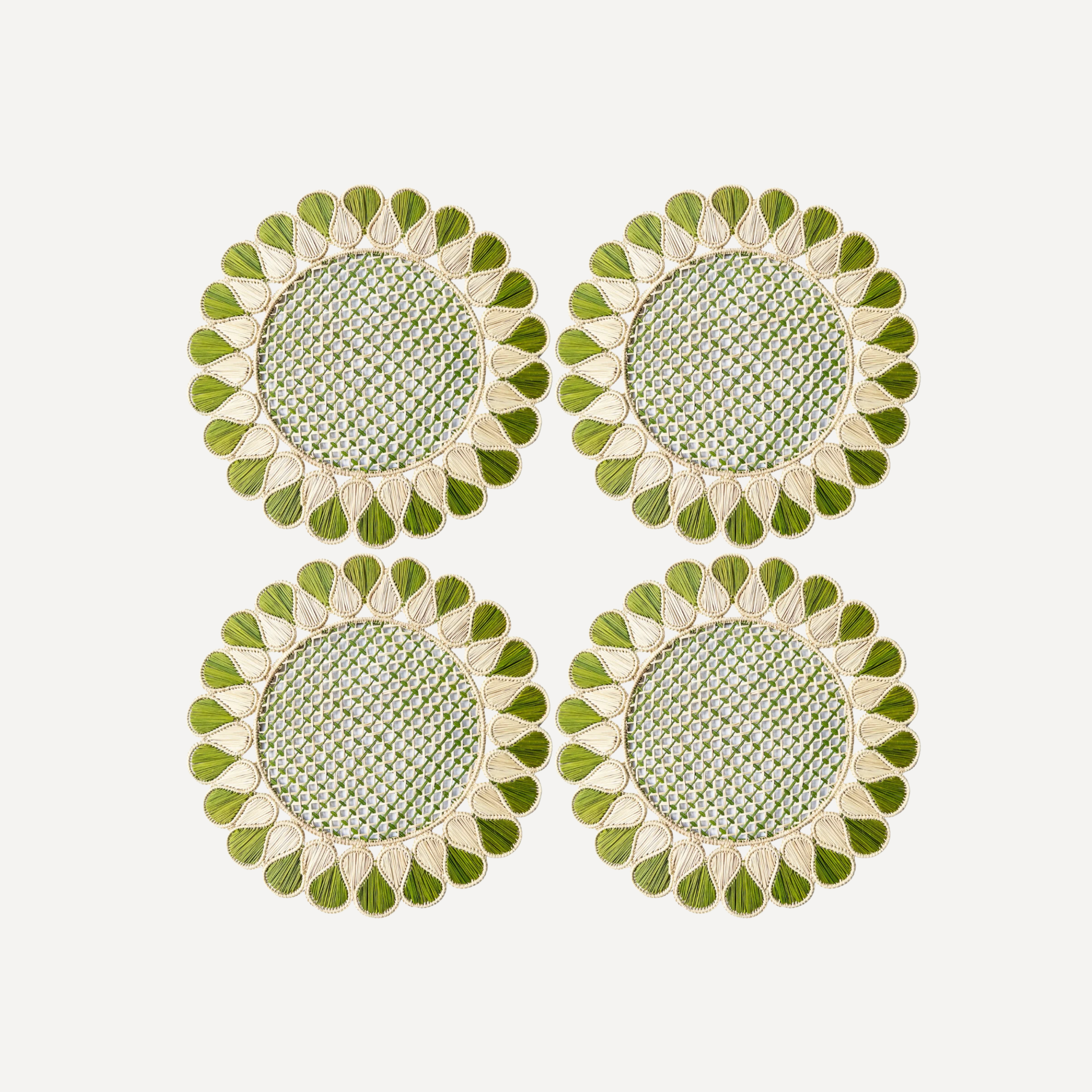 Lupita Placemat - Green (Set of 4)