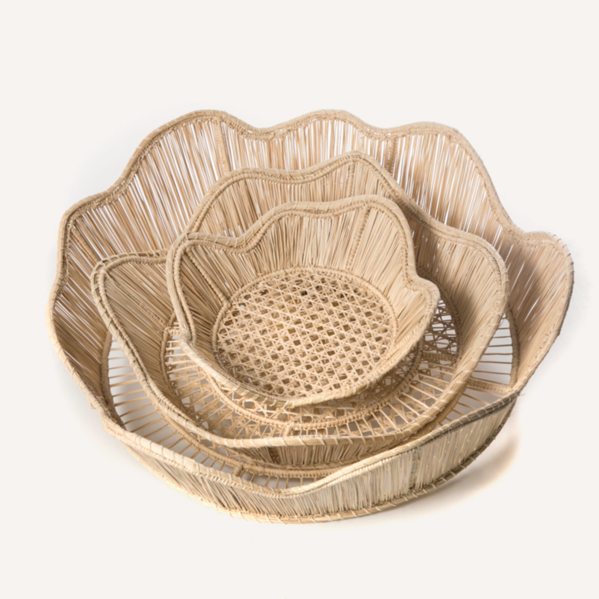 Pollera Basket  Wholesale Handcrafted Tableware