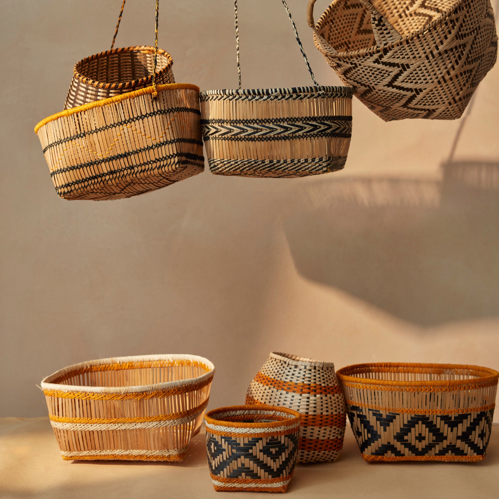 Palma Bread Basket  Wholesale Handcrafted Tableware