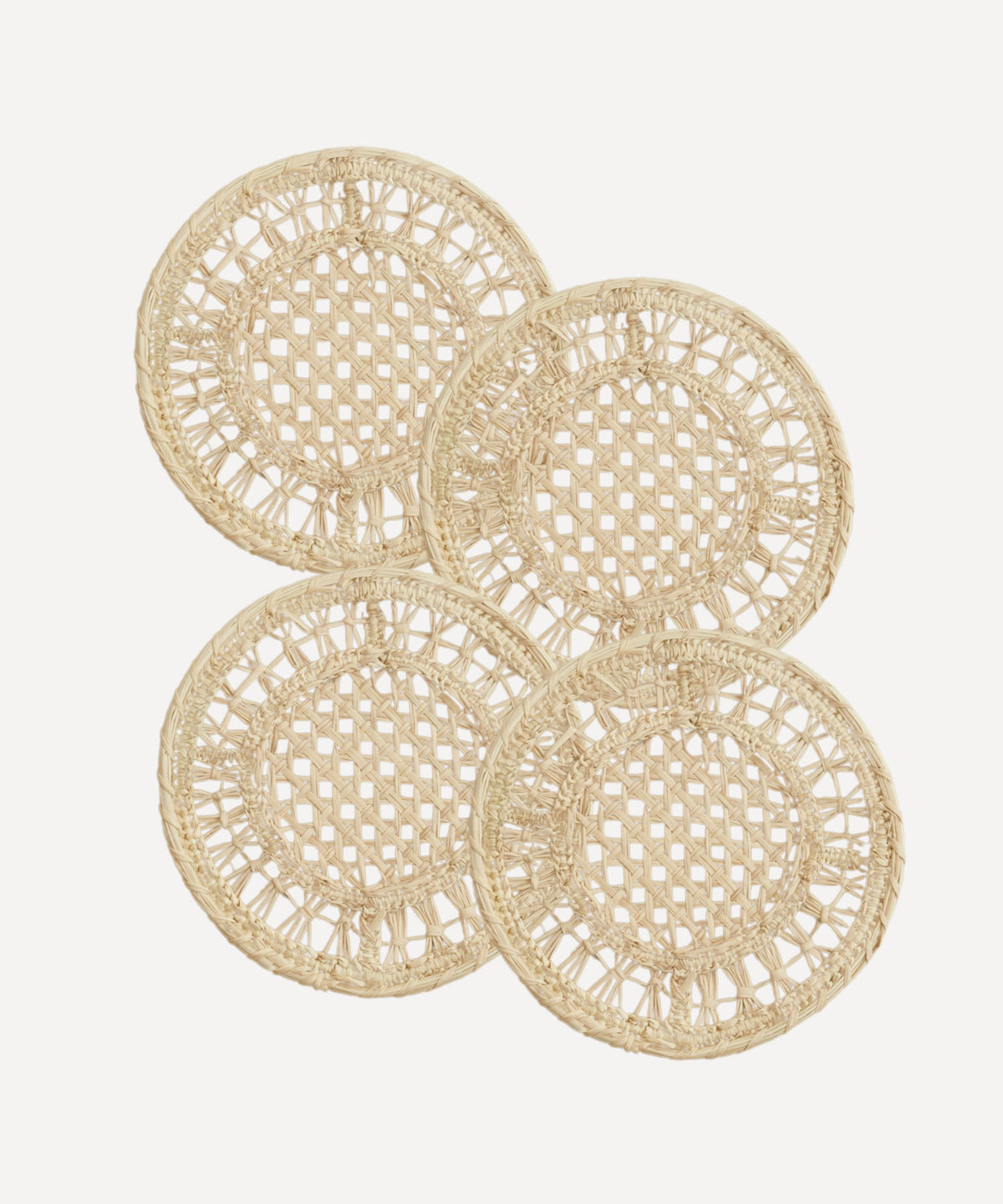 Joy Coasters Handwoven Iraca Palm