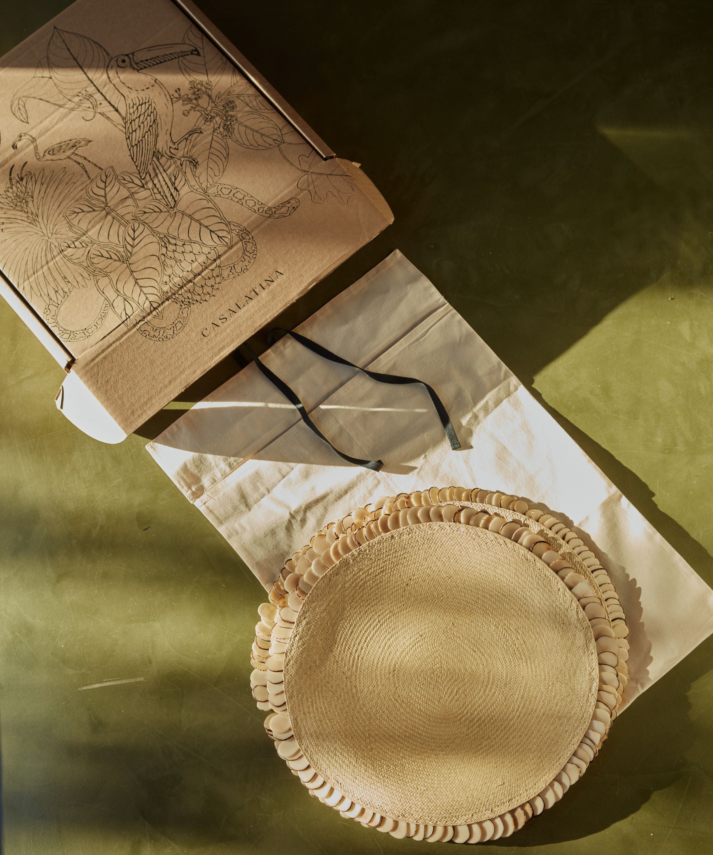 Tagua Placemat, Ivory