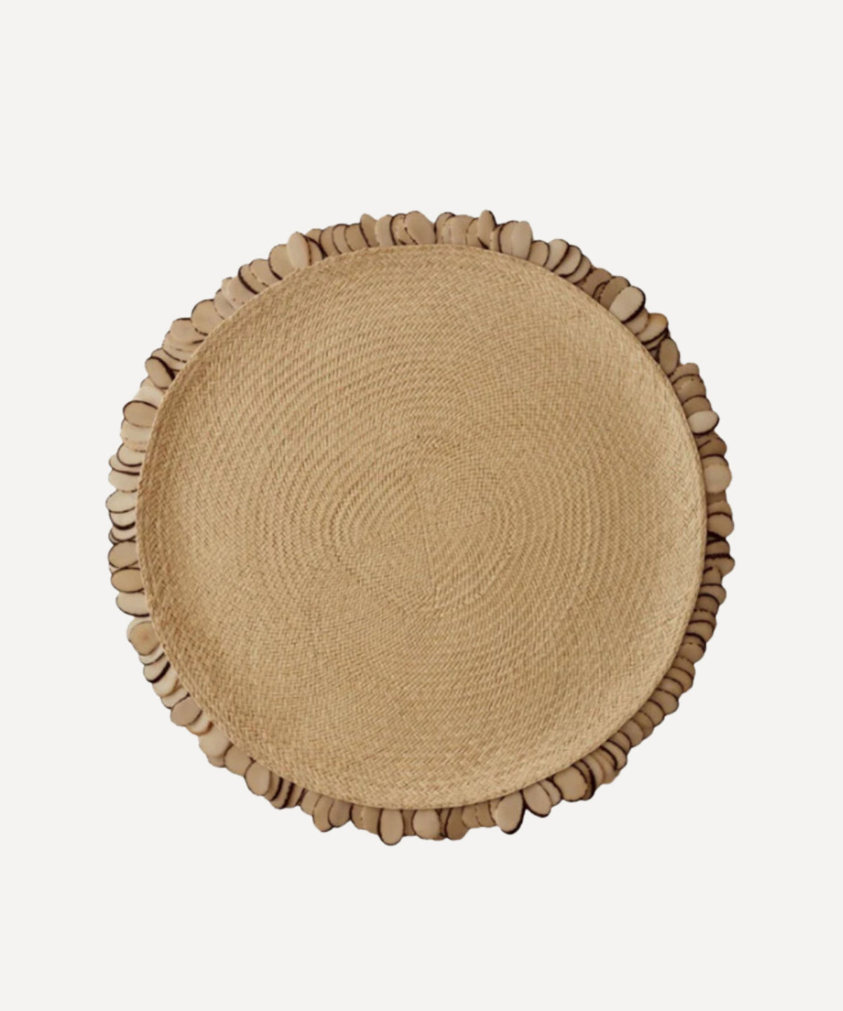 Tagua Placemat Handwoven Panama Hat Straw