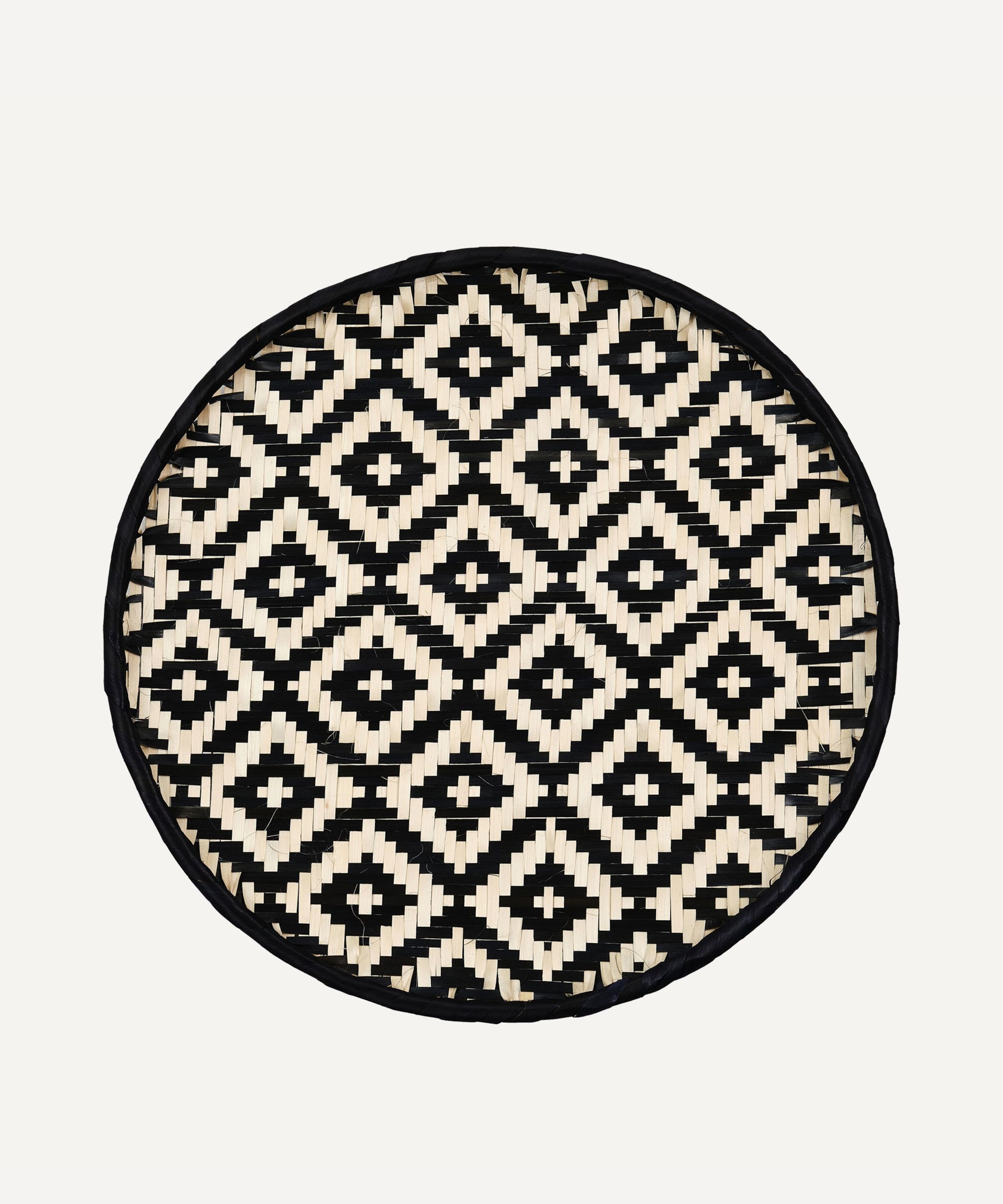 Shrimp Eye Charger Handwoven Tetera Palm