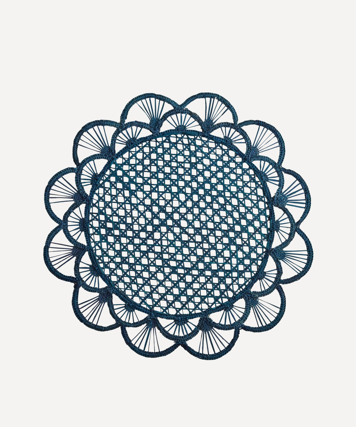 Margarita Placemat Handwoven Iraca Palm Deep