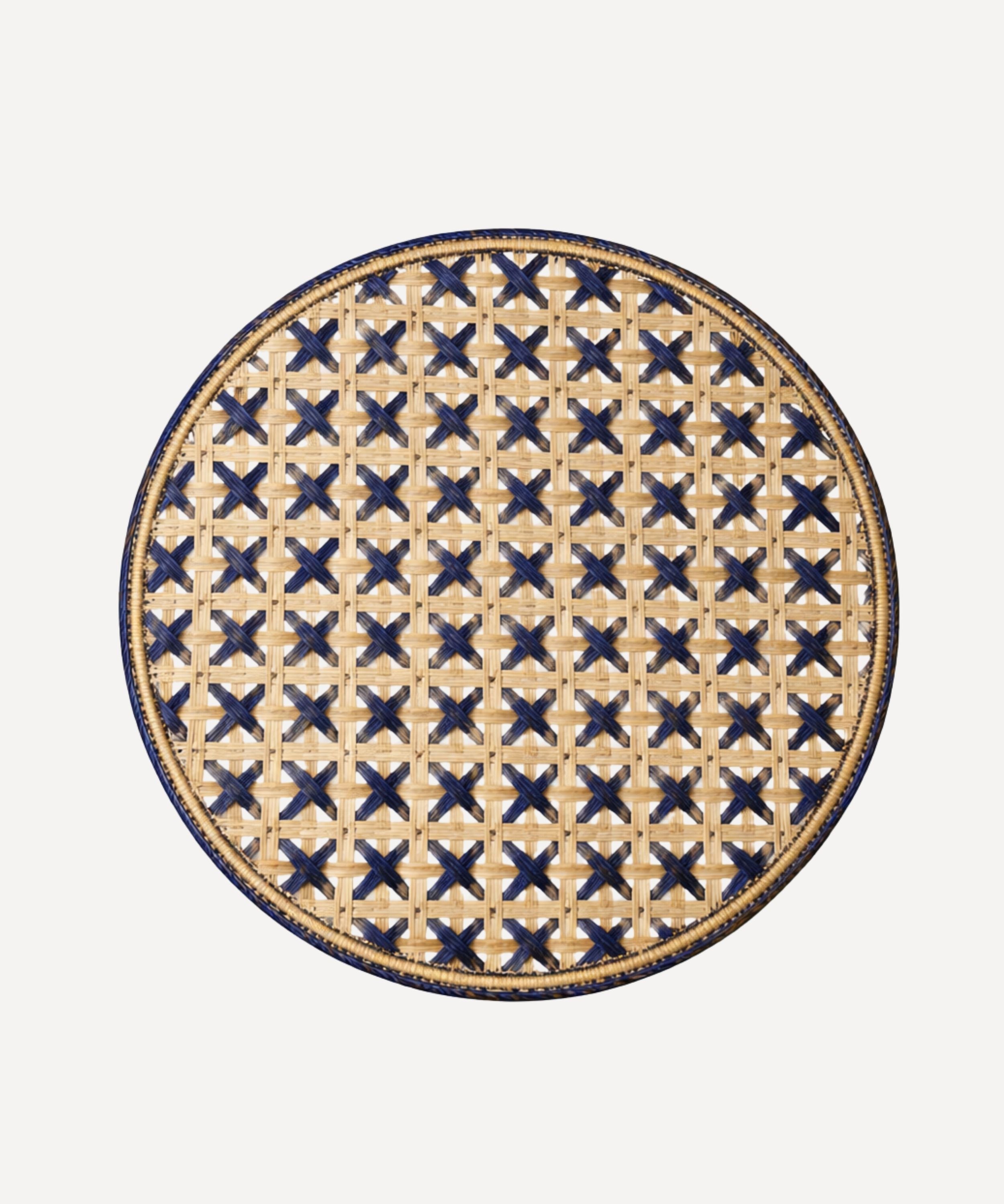 Cruces Placemat, Deep Blue