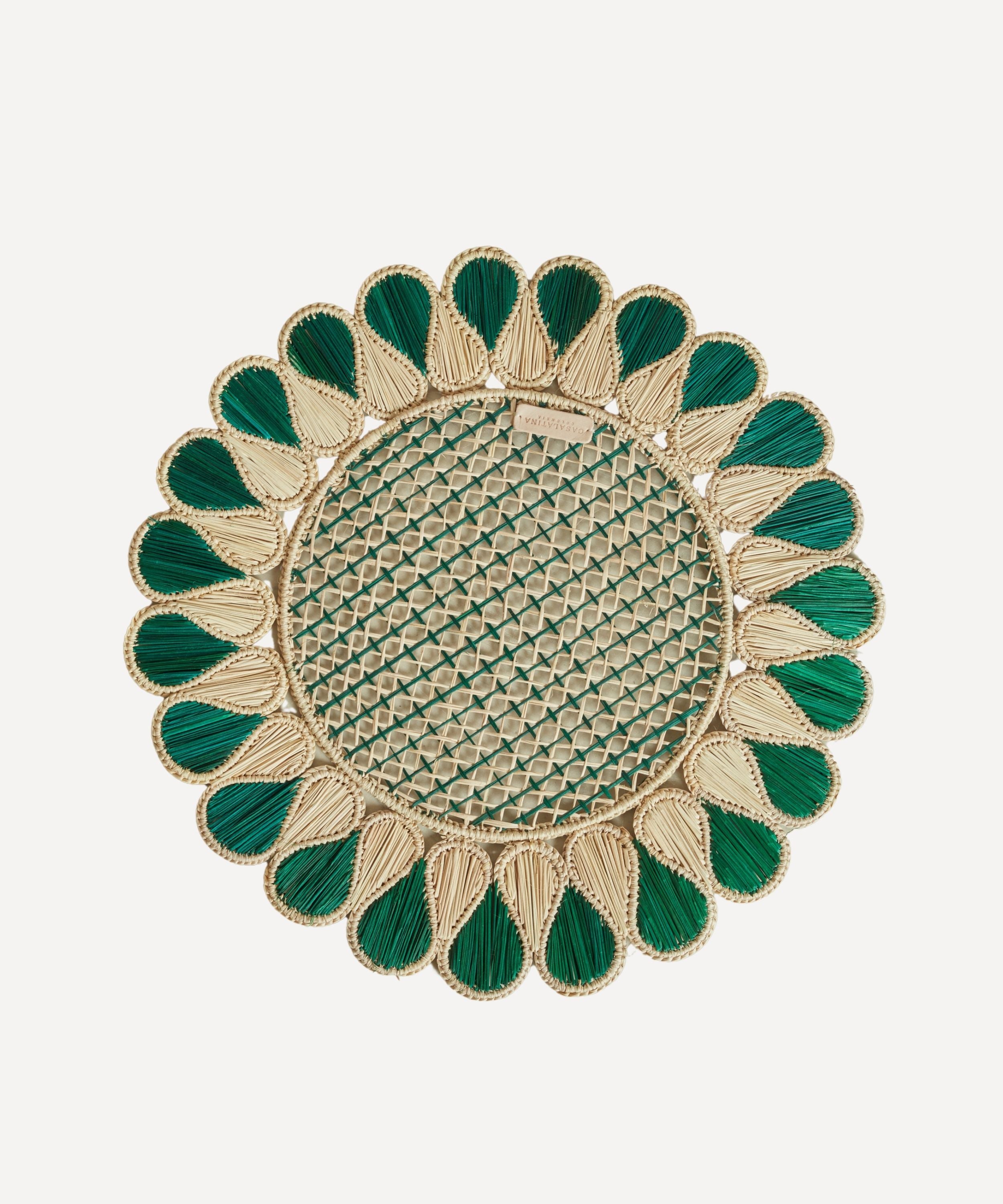 Lupita Placemat, Teal