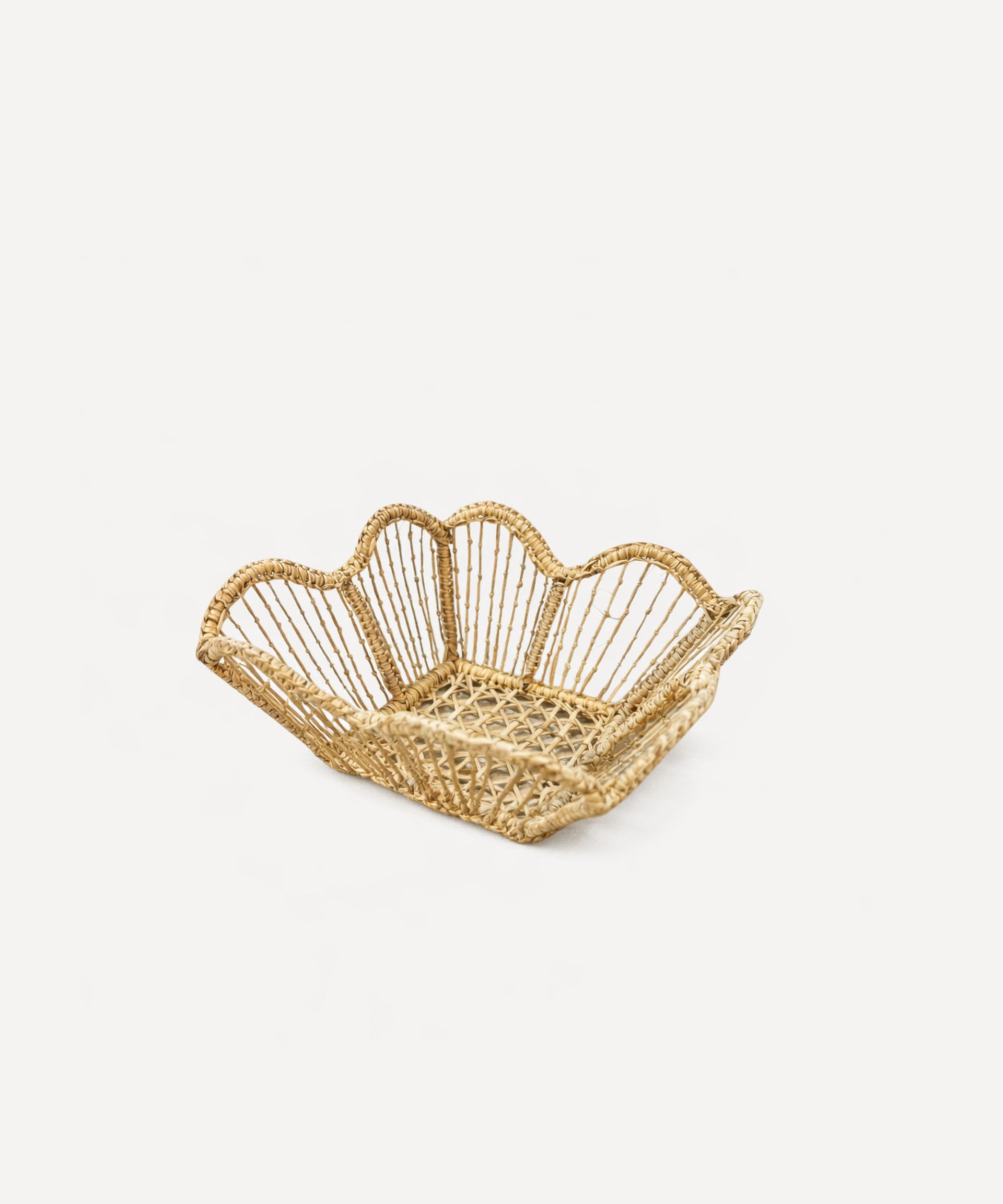 Petit Pain Bread Basket Handwoven Iraca Palm