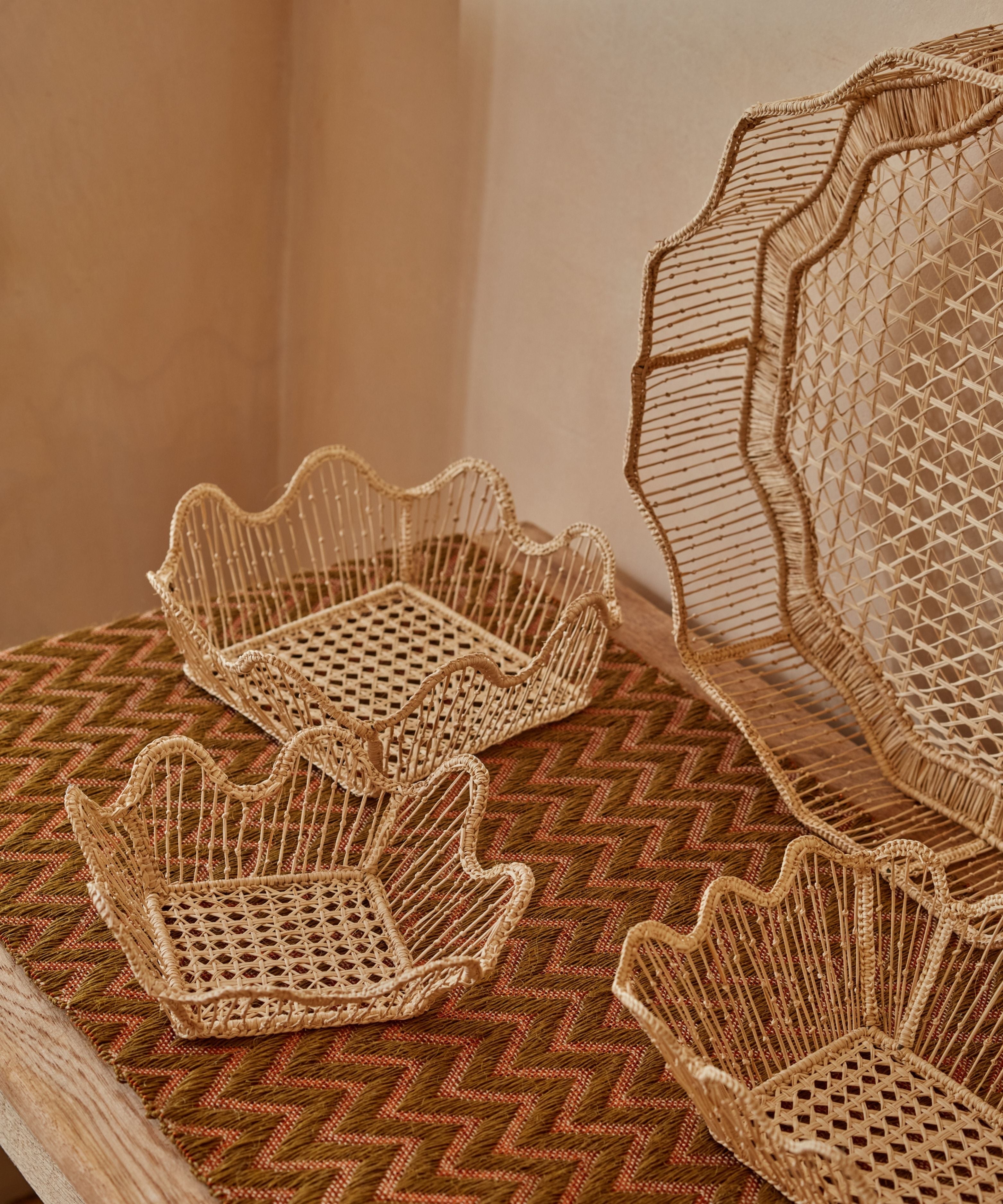 Petit Pain Woven Bread Basket