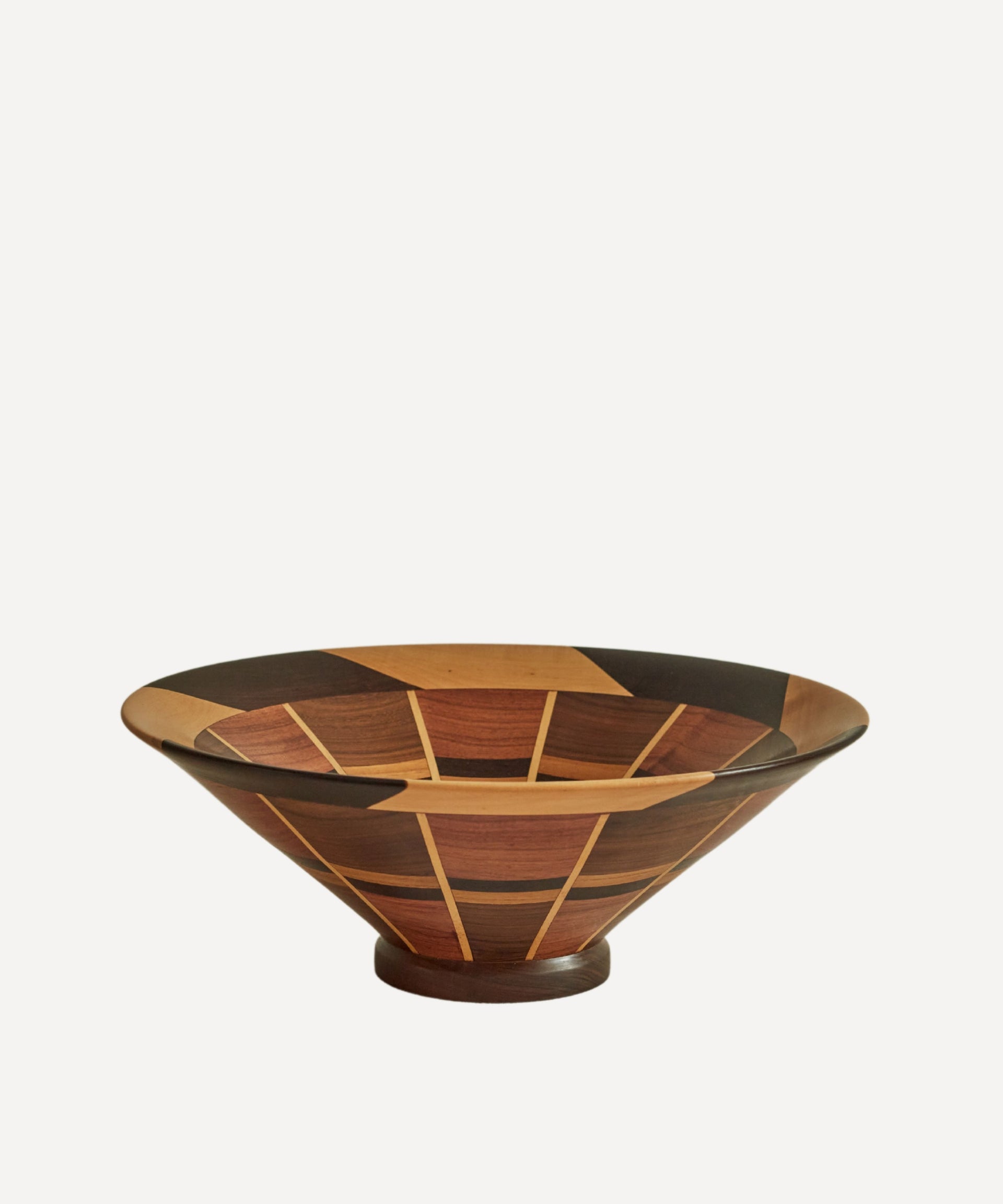 Lara Marquetry Bowl Hand Carved Wood Woods