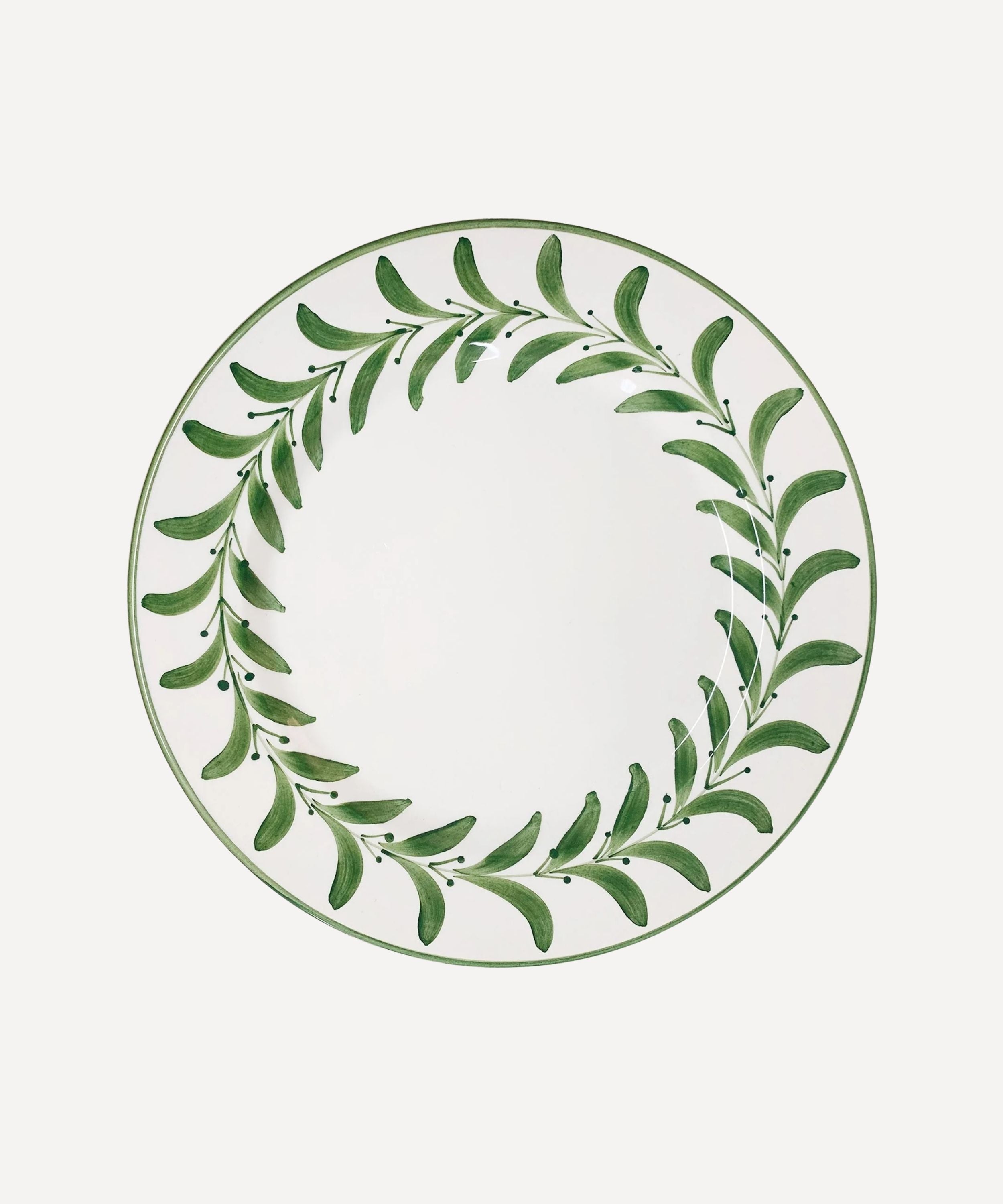 Helecho Dinner Plate, Fern Green