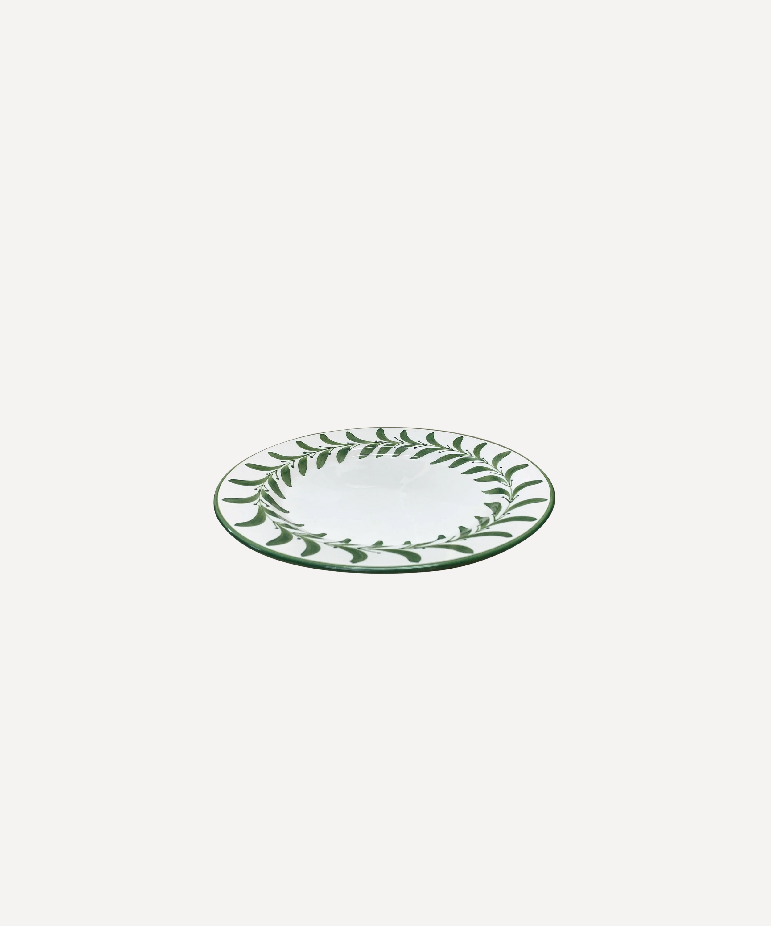 Helecho Side Plate, Fern Green (set of 4)