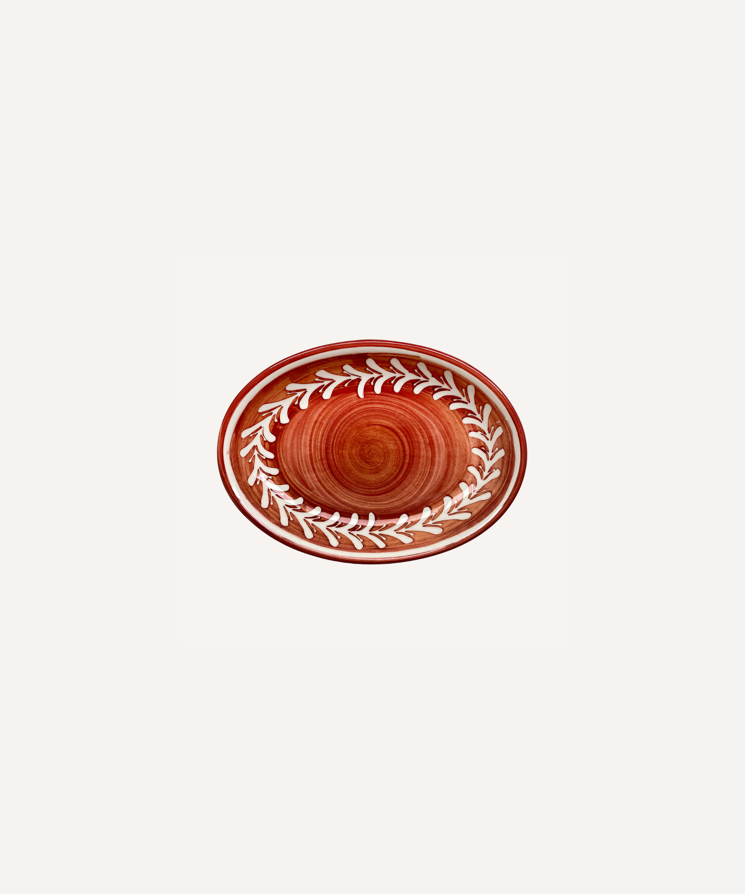 Helecho Serving Trays (set of two) - Rust Red