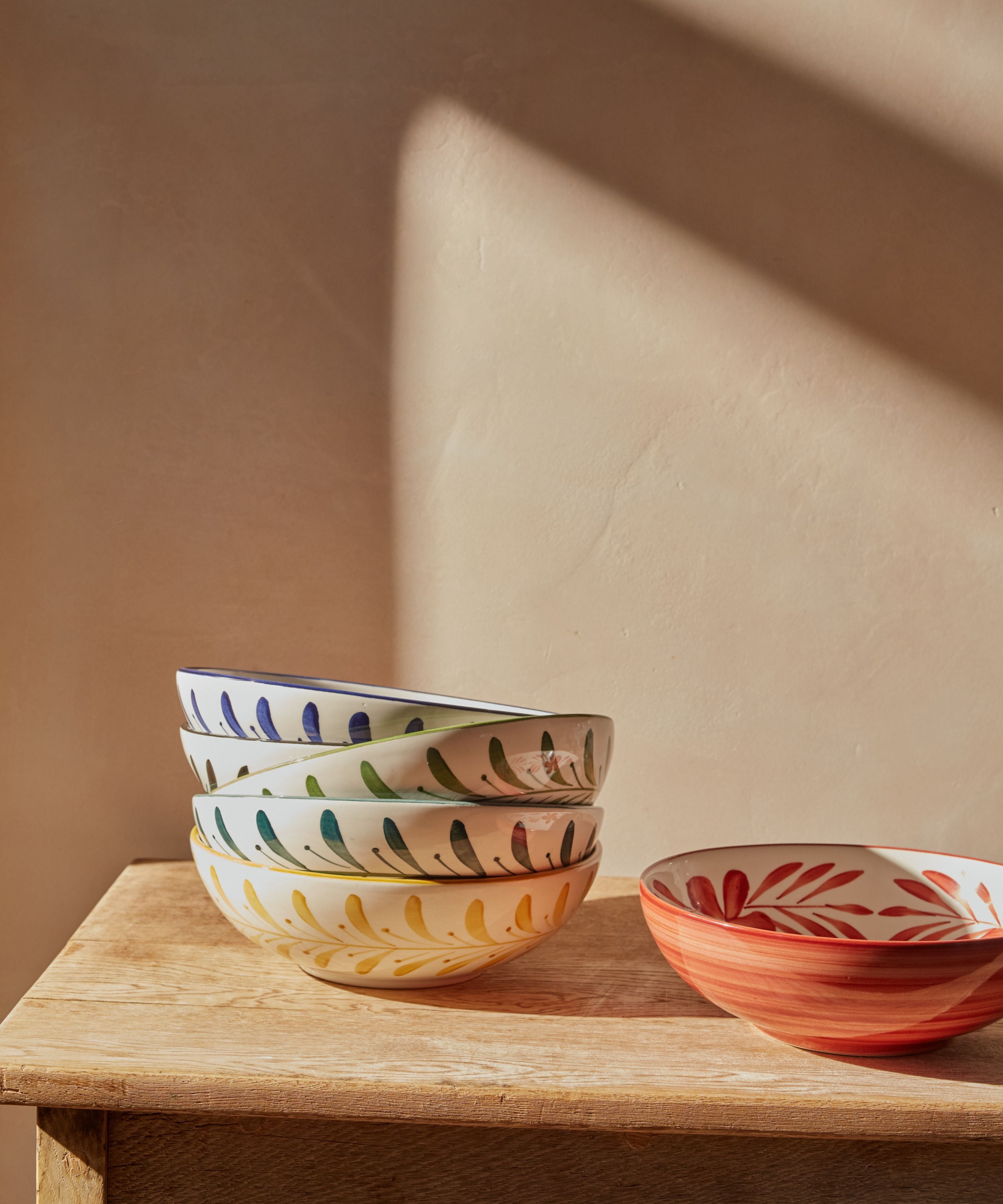 Helecho Salad Bowl, Fern Green