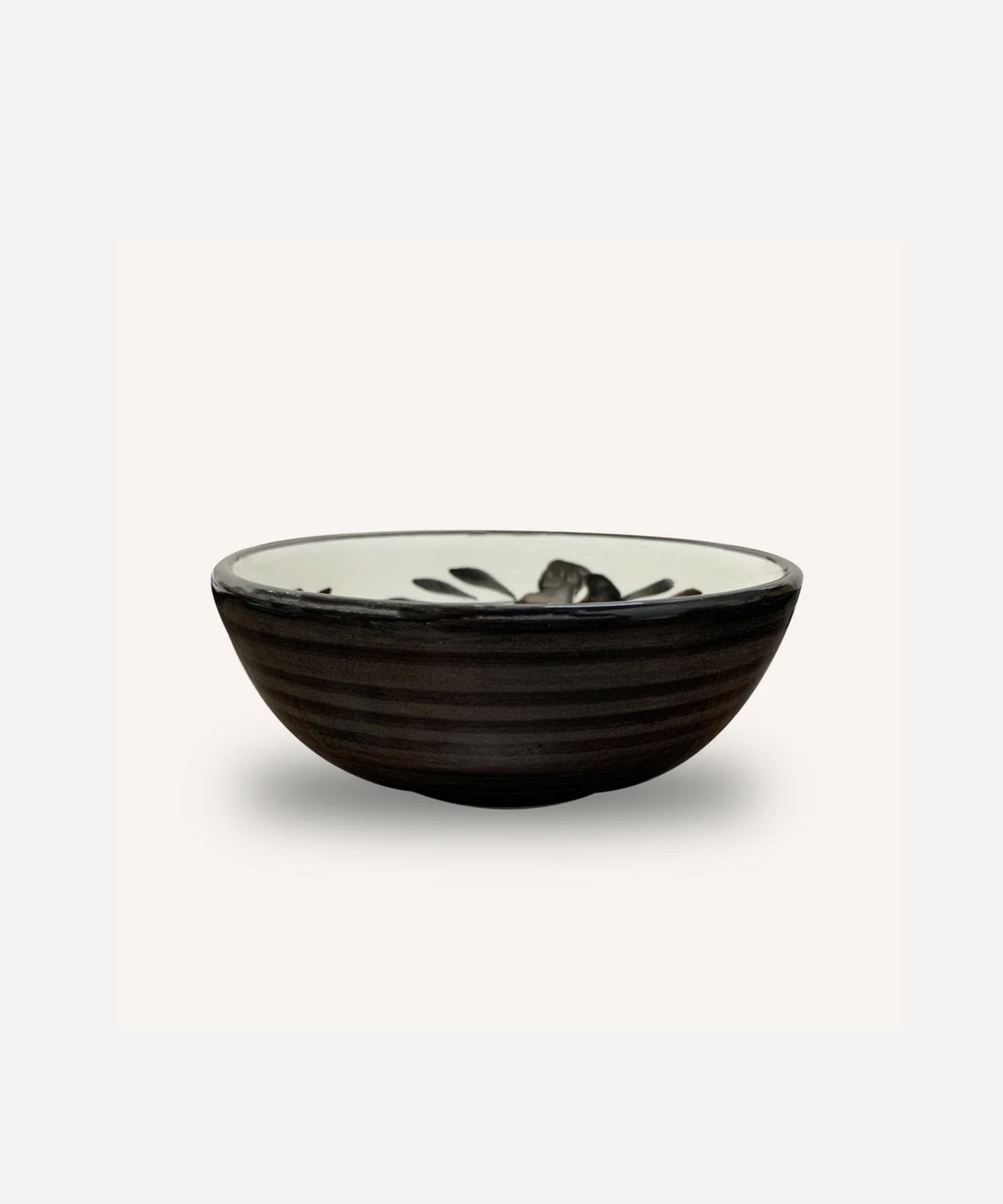 Flor Tapas Bowl, Jet Black