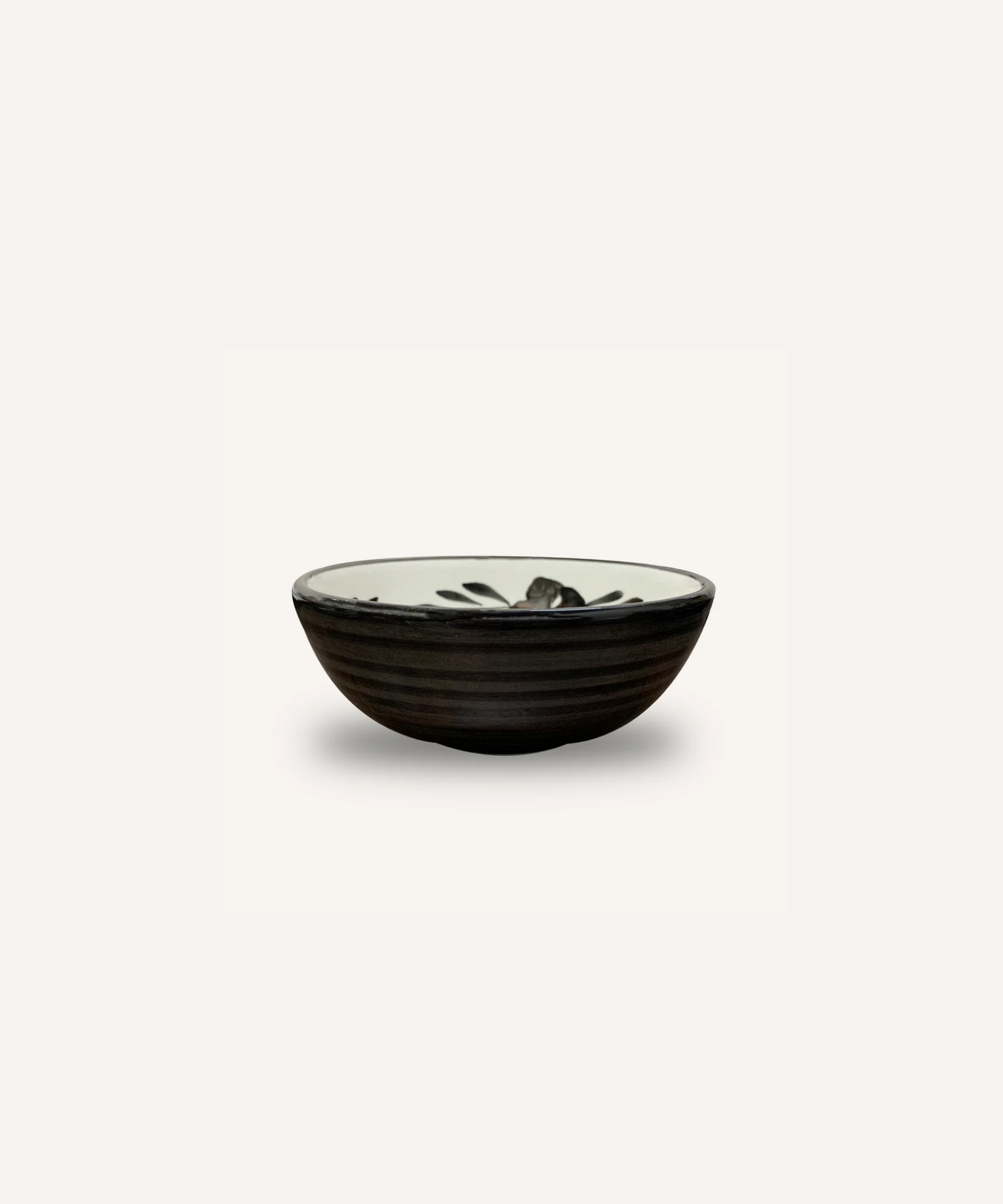 Flor Tapas Bowl, Jet Black