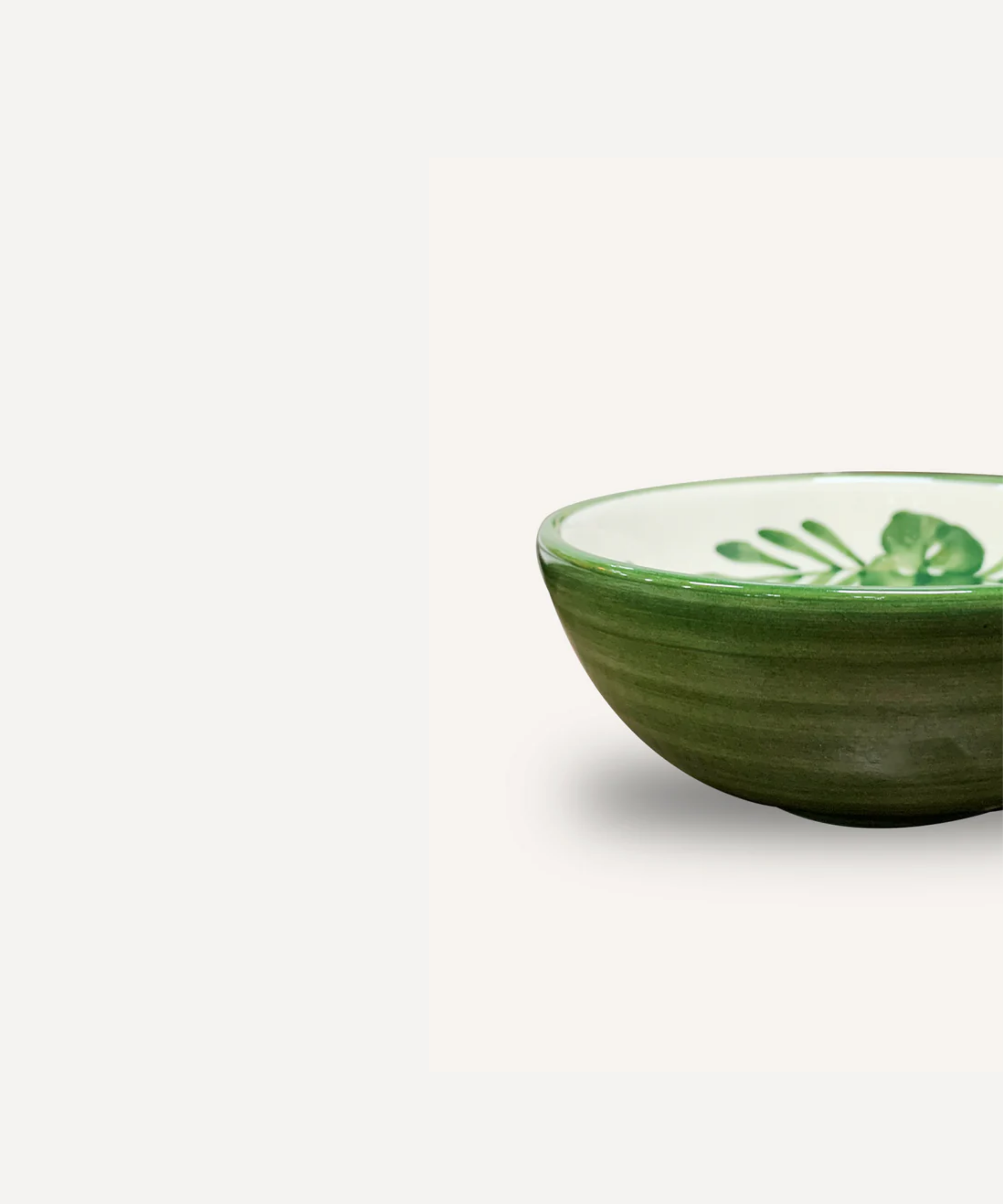 Flor Tapas Bowl, Fern Green