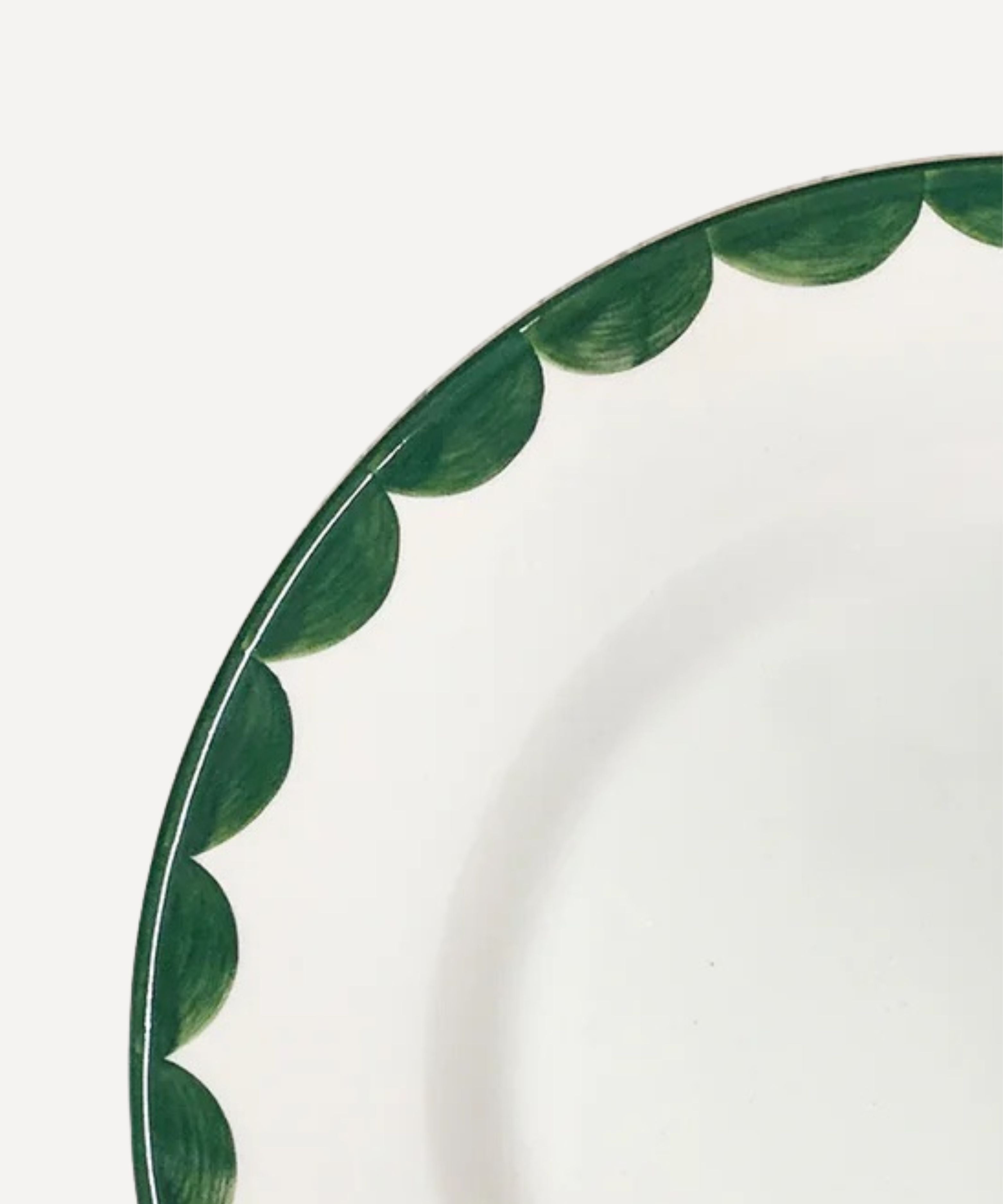 Cascos Side Plate, Fern Green