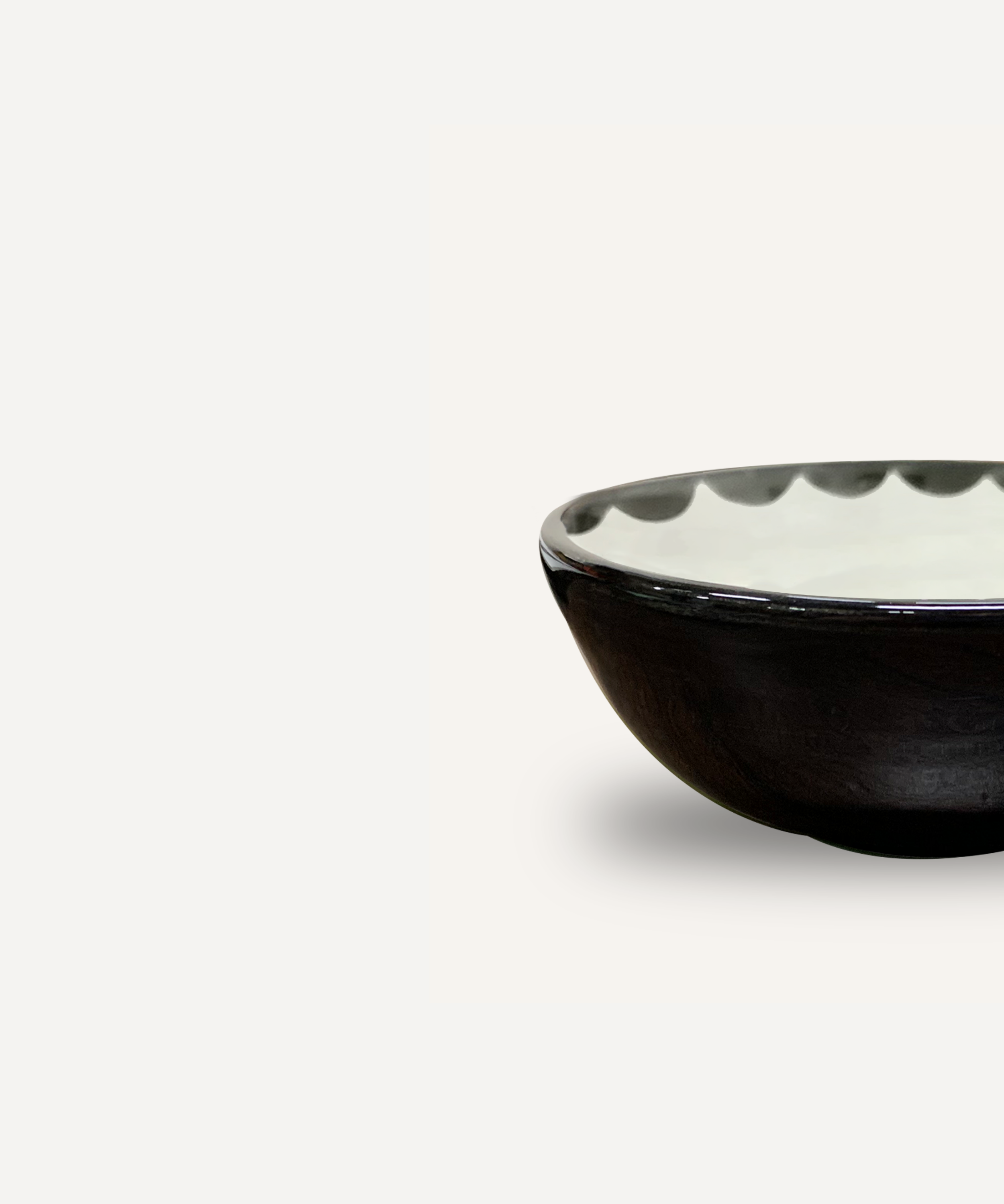 Cascos Tapas Bowl, Jet Black