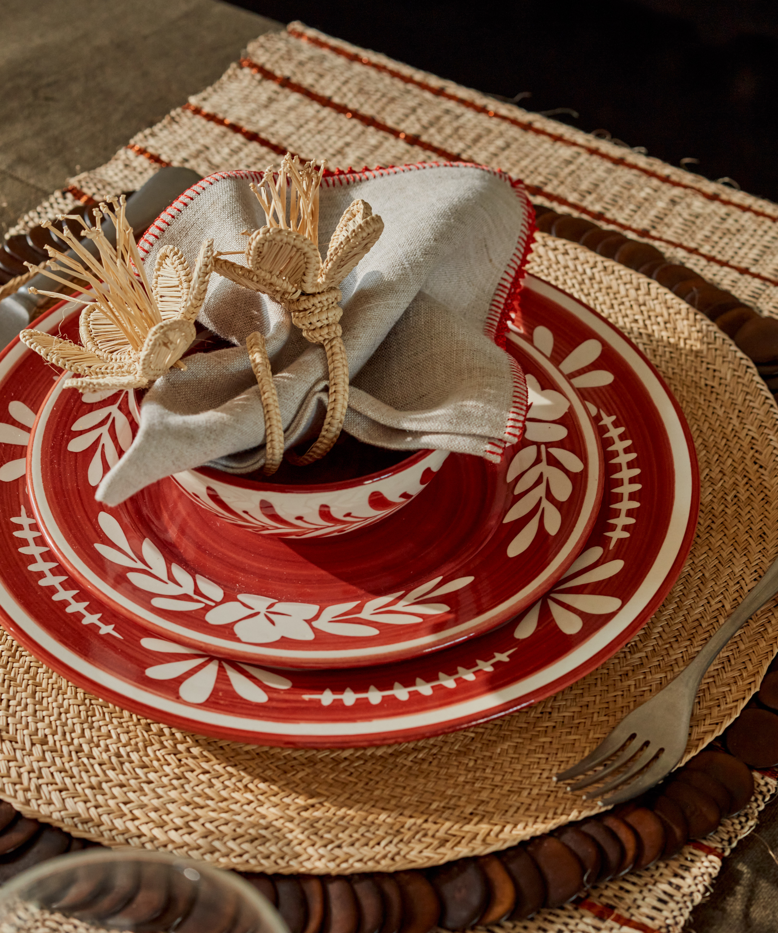 Florencia Napkin Ring Natural