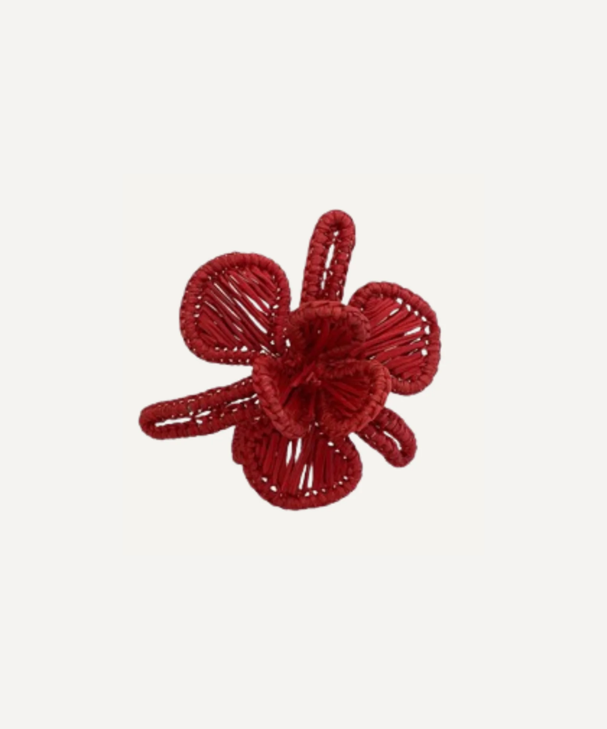 Orquidea Napkin Ring, Terracotta