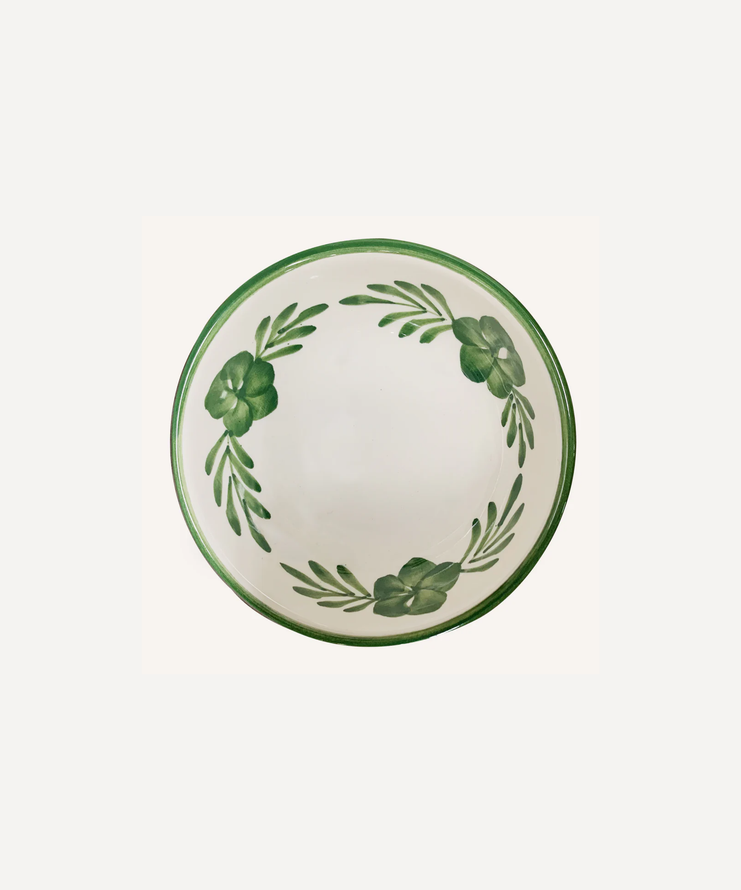 Flor Soup Bowl, Fern Green