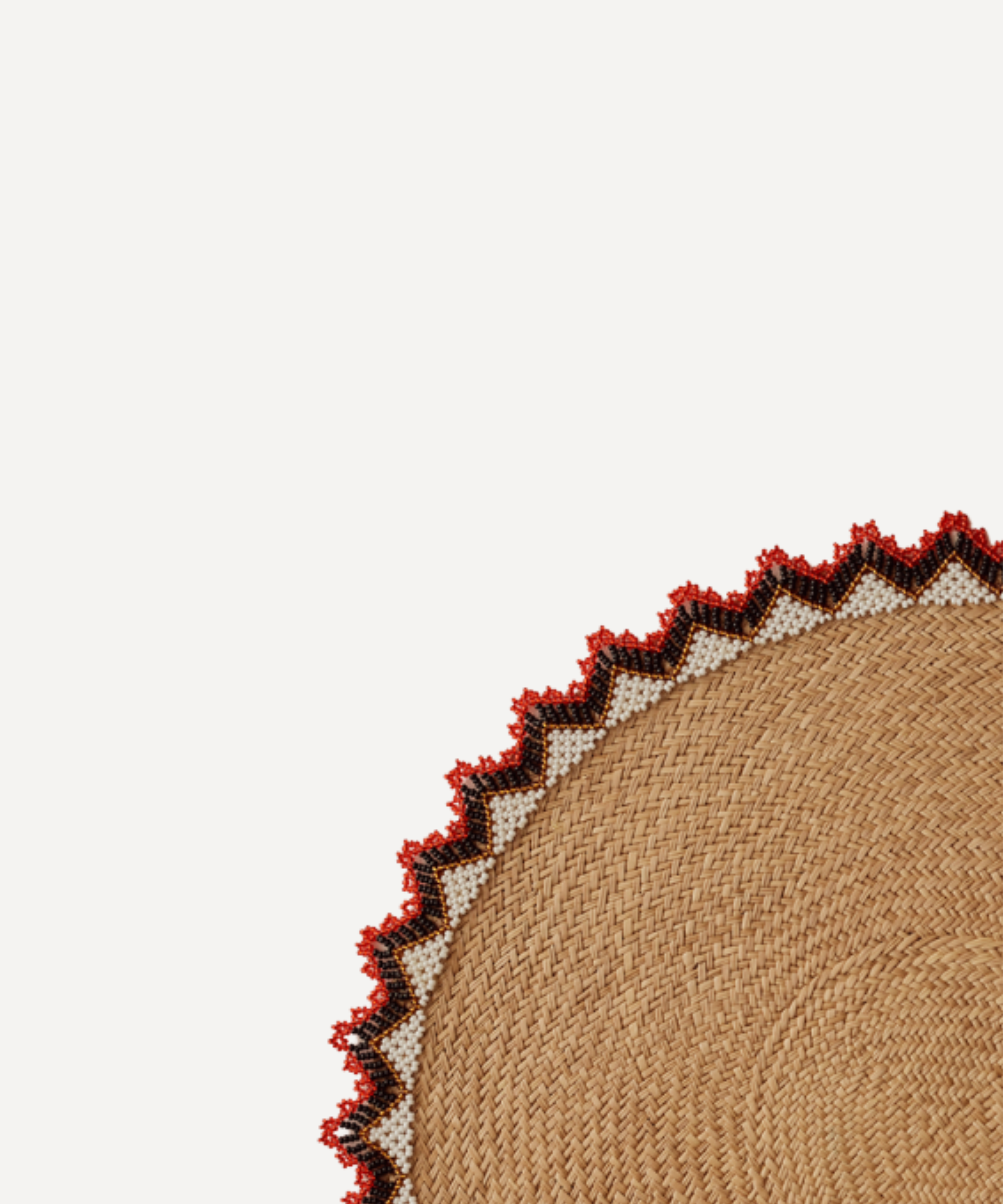 Alicia Placemats, Bright Red