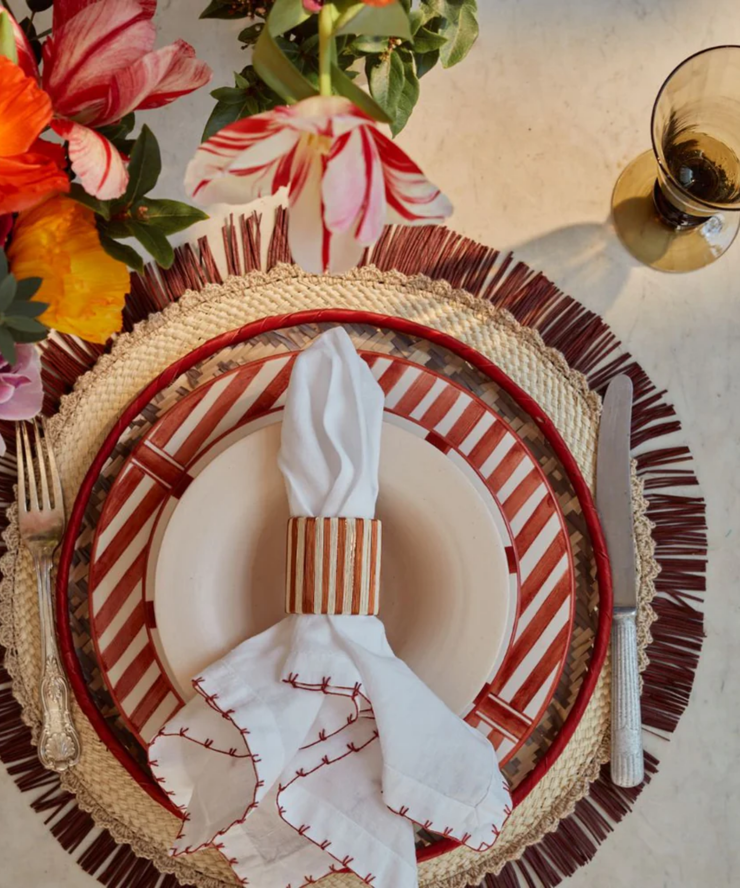 Flecos Placemat, Marsala