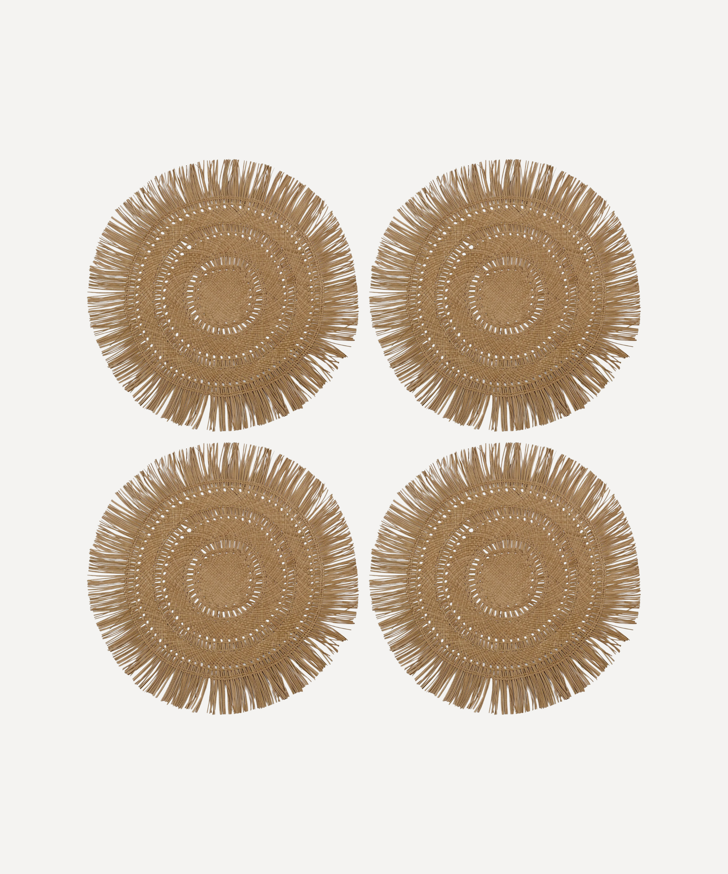 Flecos Placemat, Natural (Set of 4)
