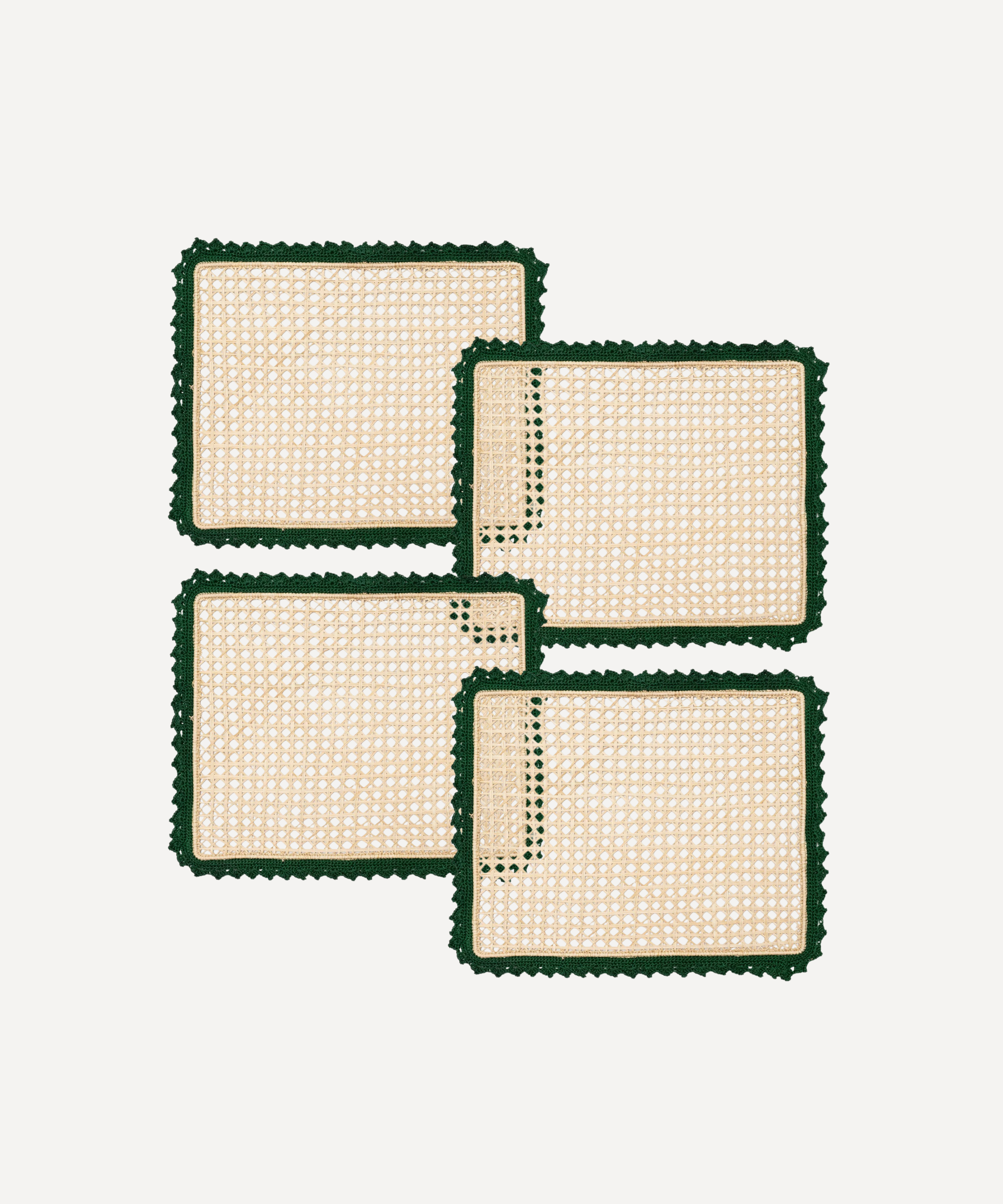 Nubia Placemat, Green (Set of 4)