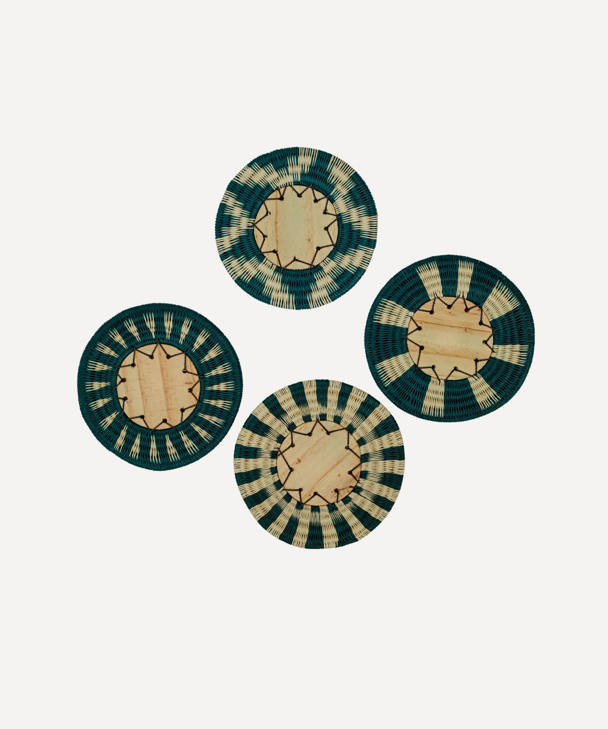 Pacífico Coasters Handwoven Werregue Palm
