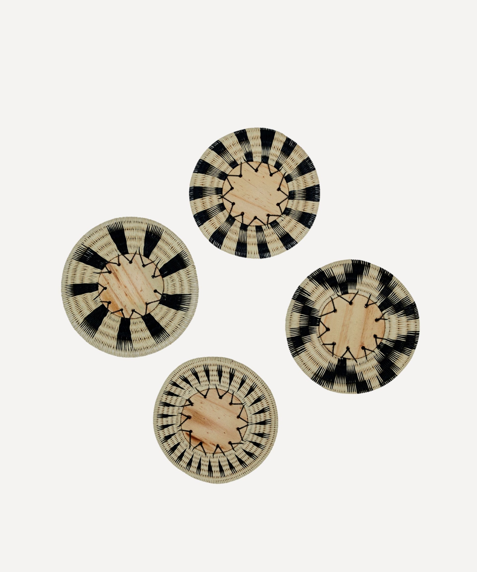 Pacífico Coasters Handwoven Werregue Palm