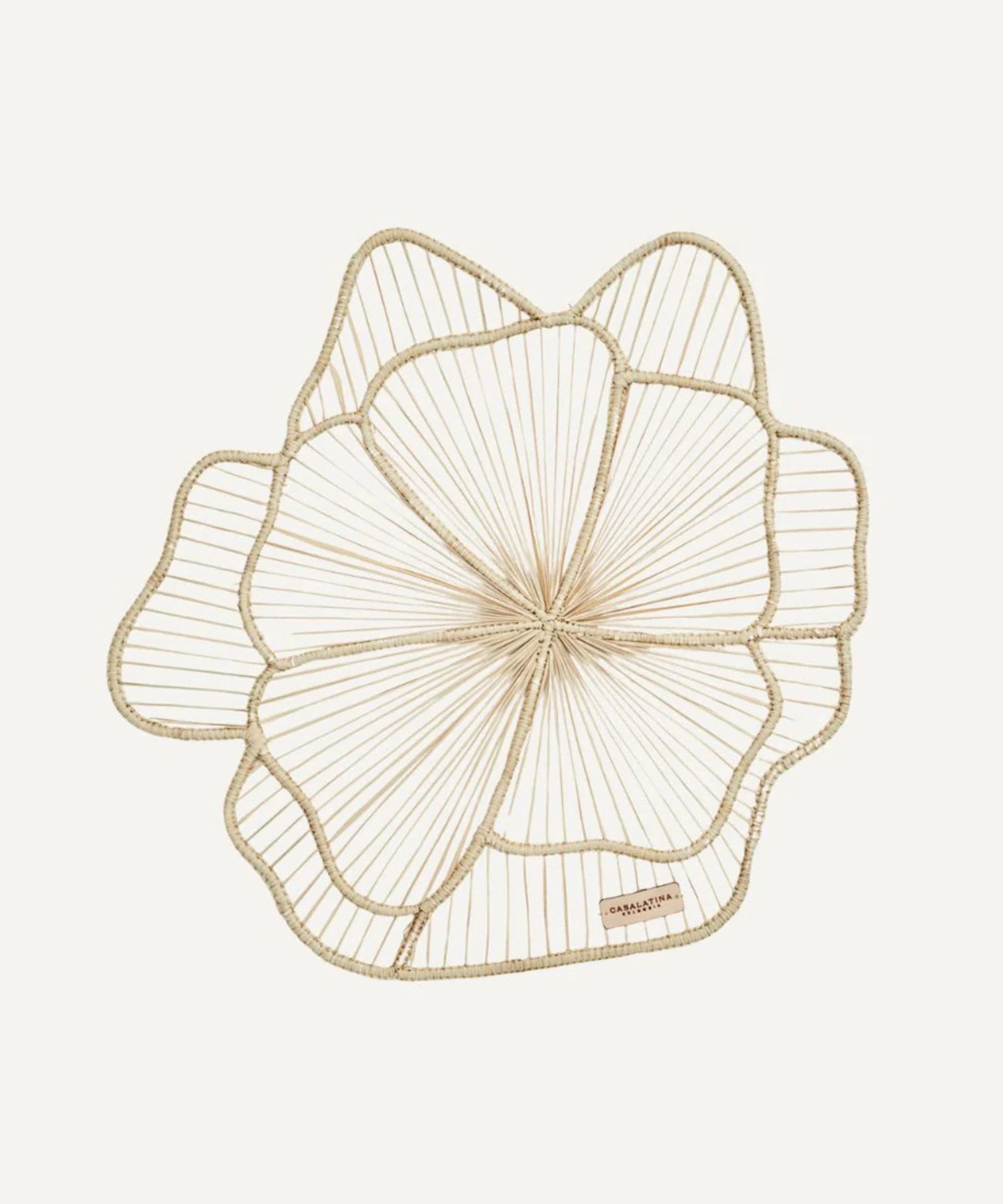 Cayena Placemat Handwoven Iraca Palm