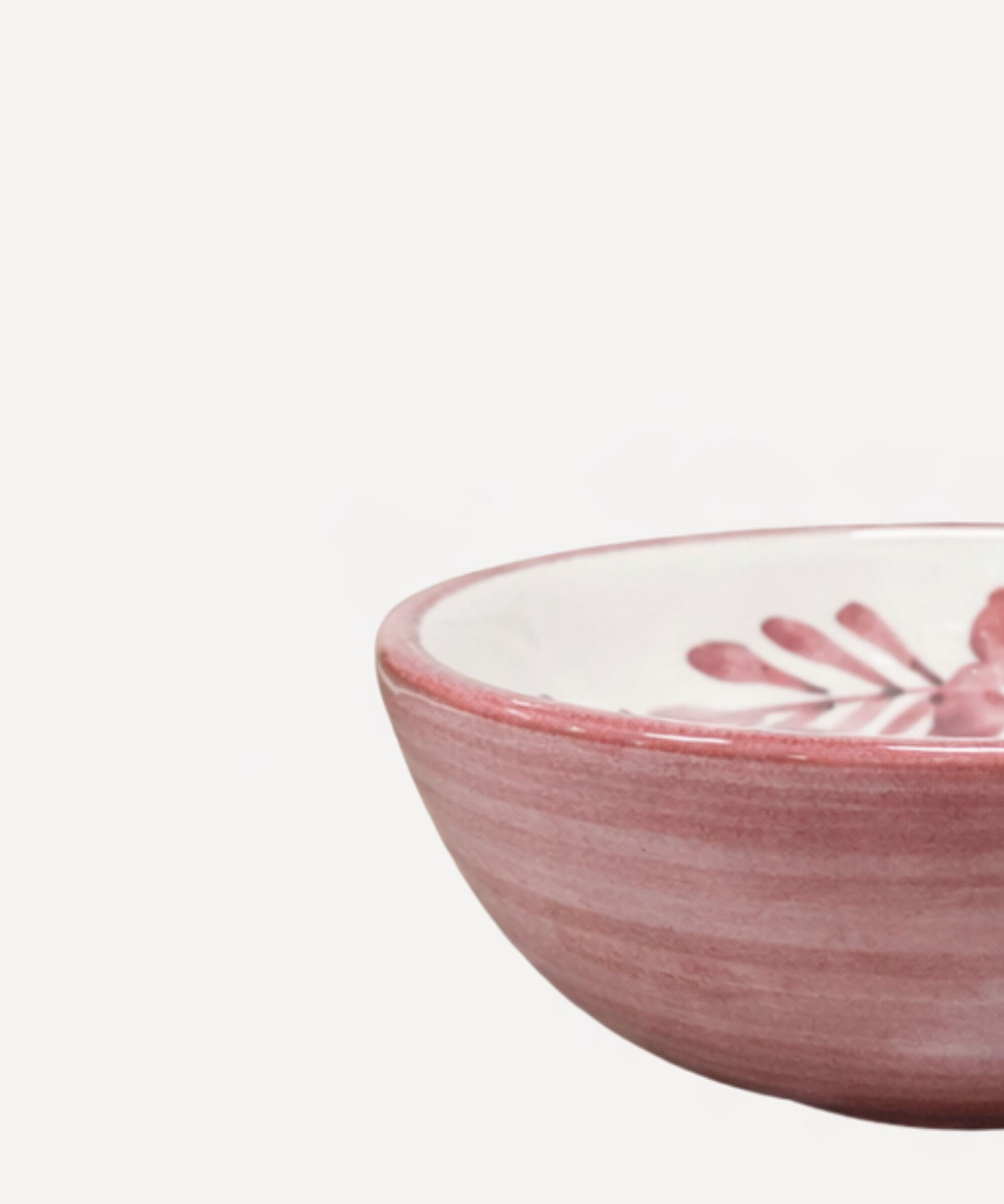 Flor Bowl, Vintage Rose