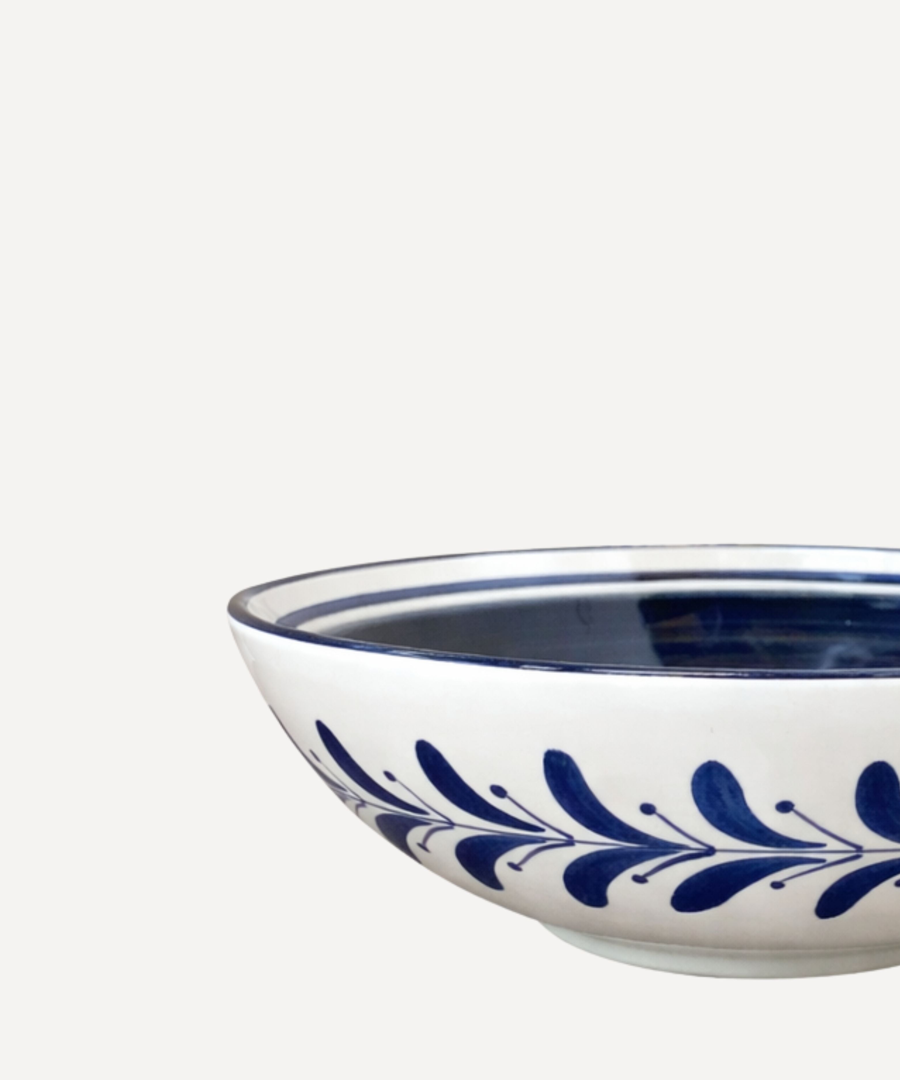 Helecho Salad Bowl, Deep Blue