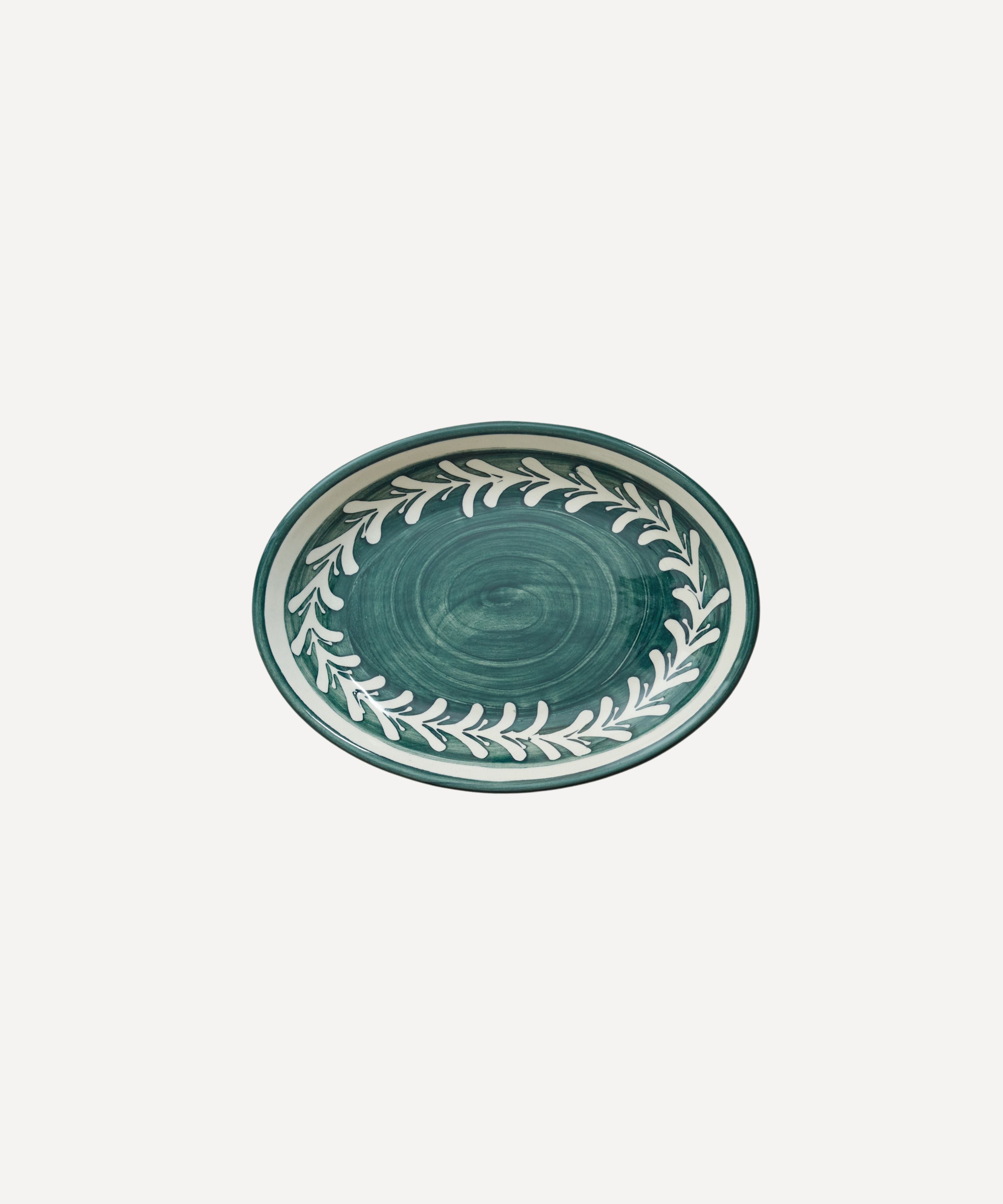 Helecho Serving Platter (set of two) - Teal