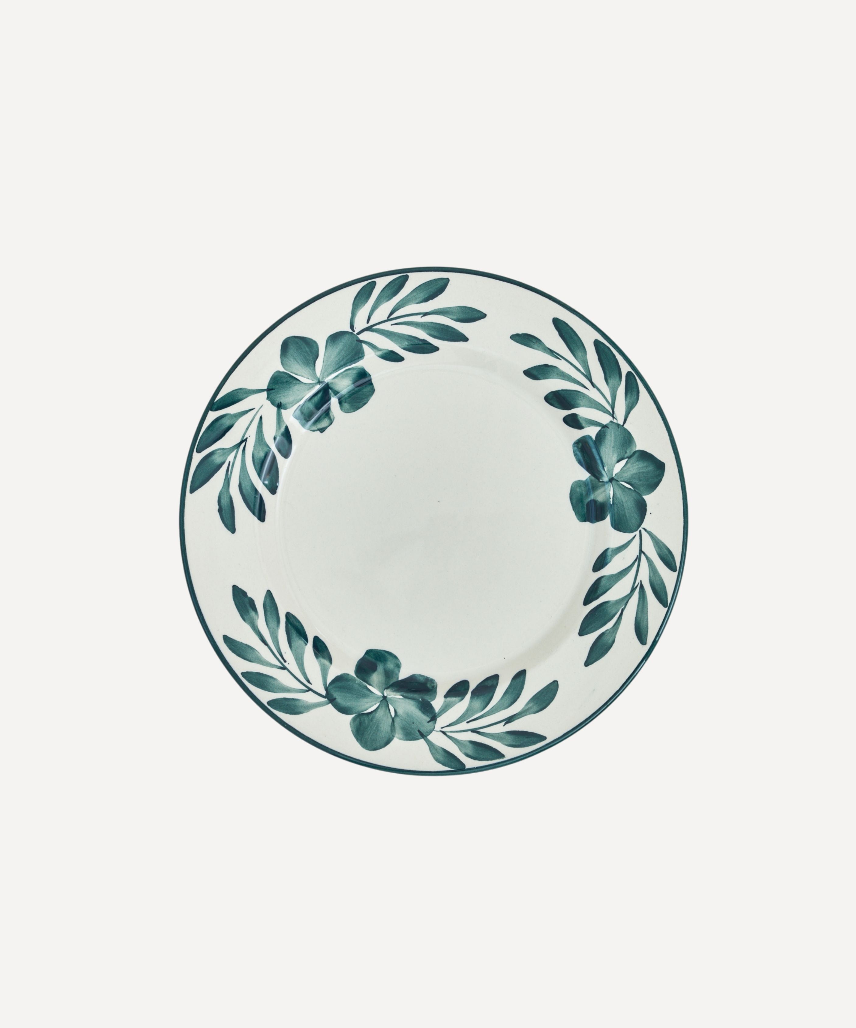 Flor Side Plate, Teal