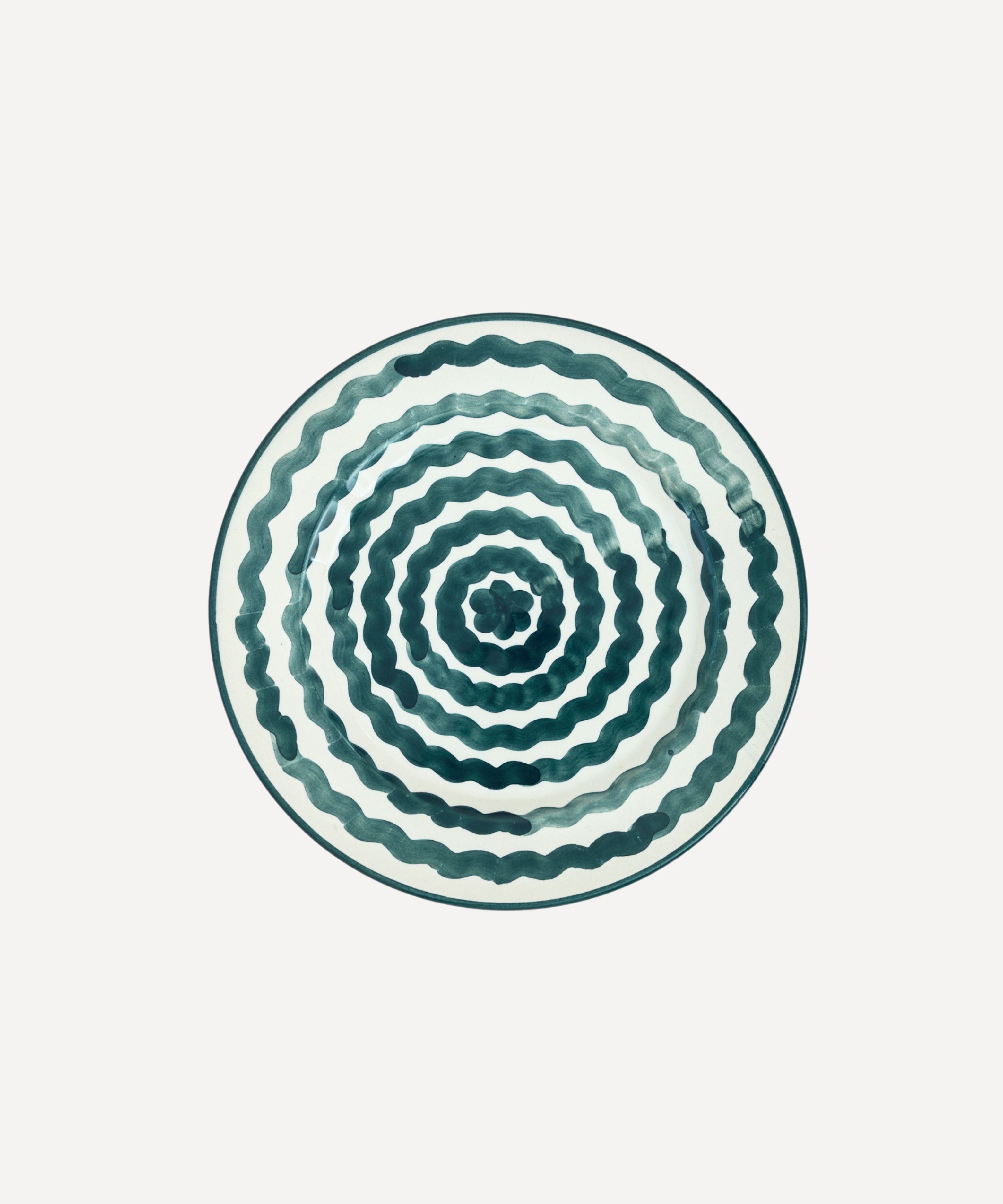 Ondas Side Plate, Teal