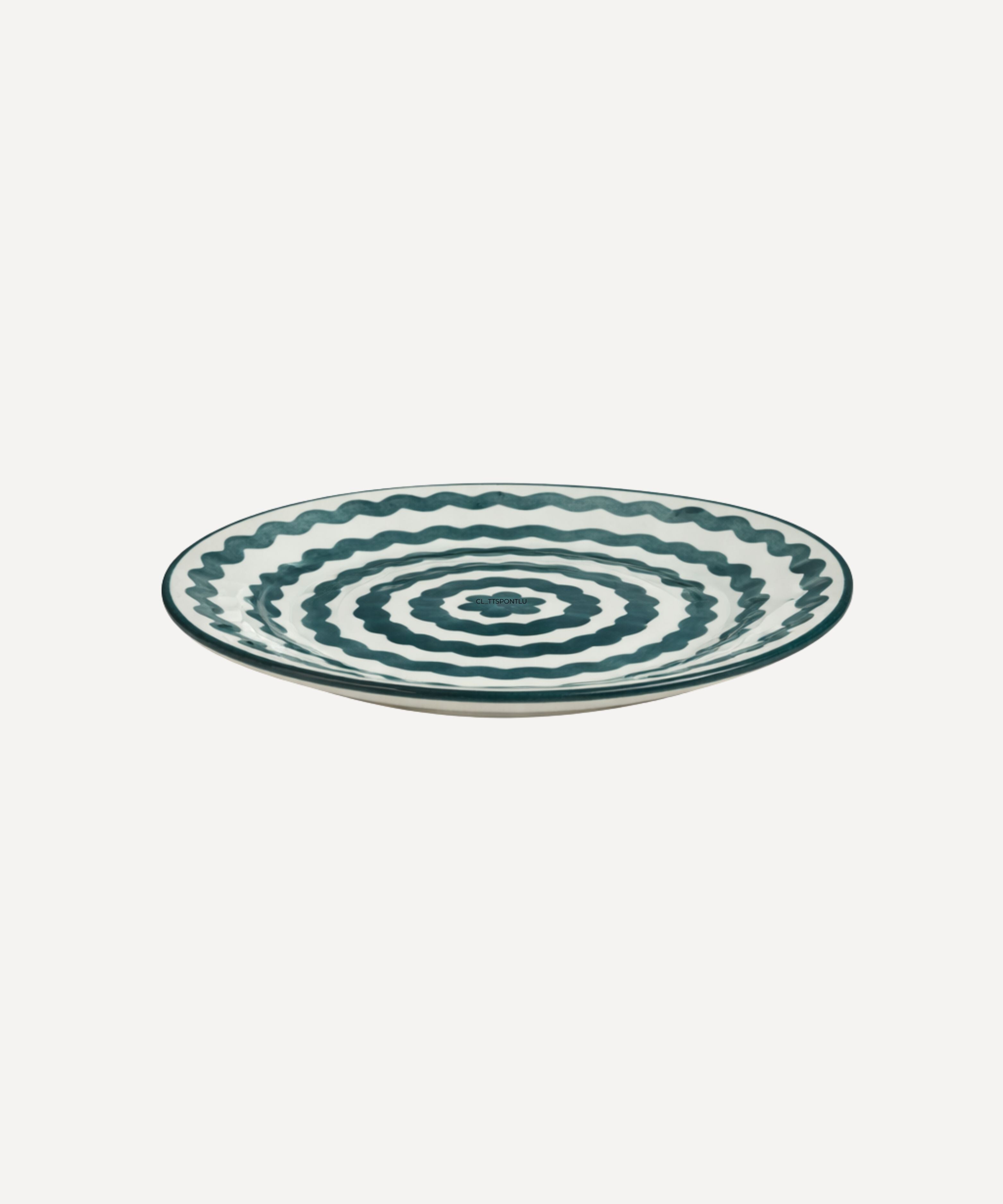 Ondas Side Plate, Teal