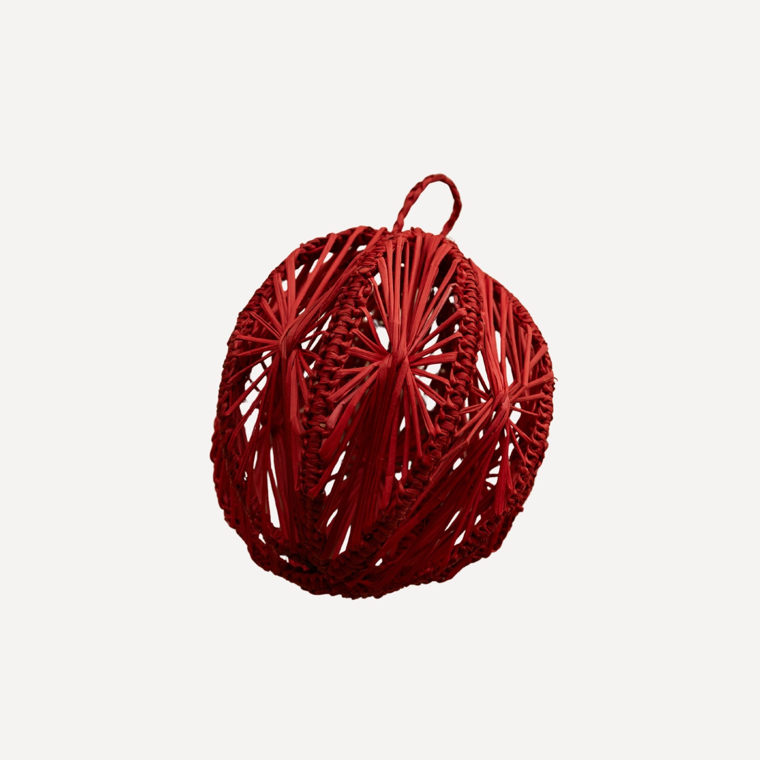 Navidad Woven Bauble