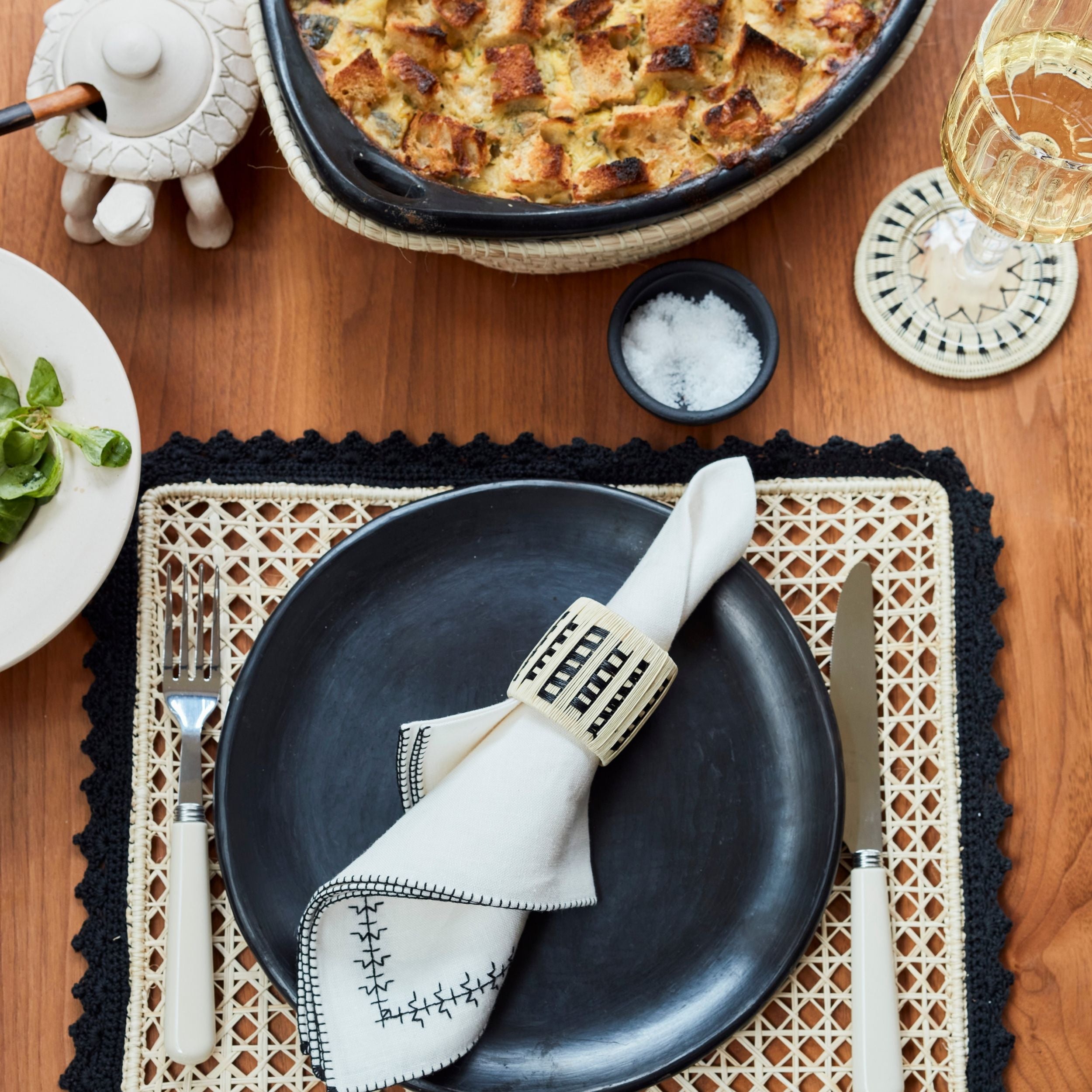 Nubia Placemat- Black